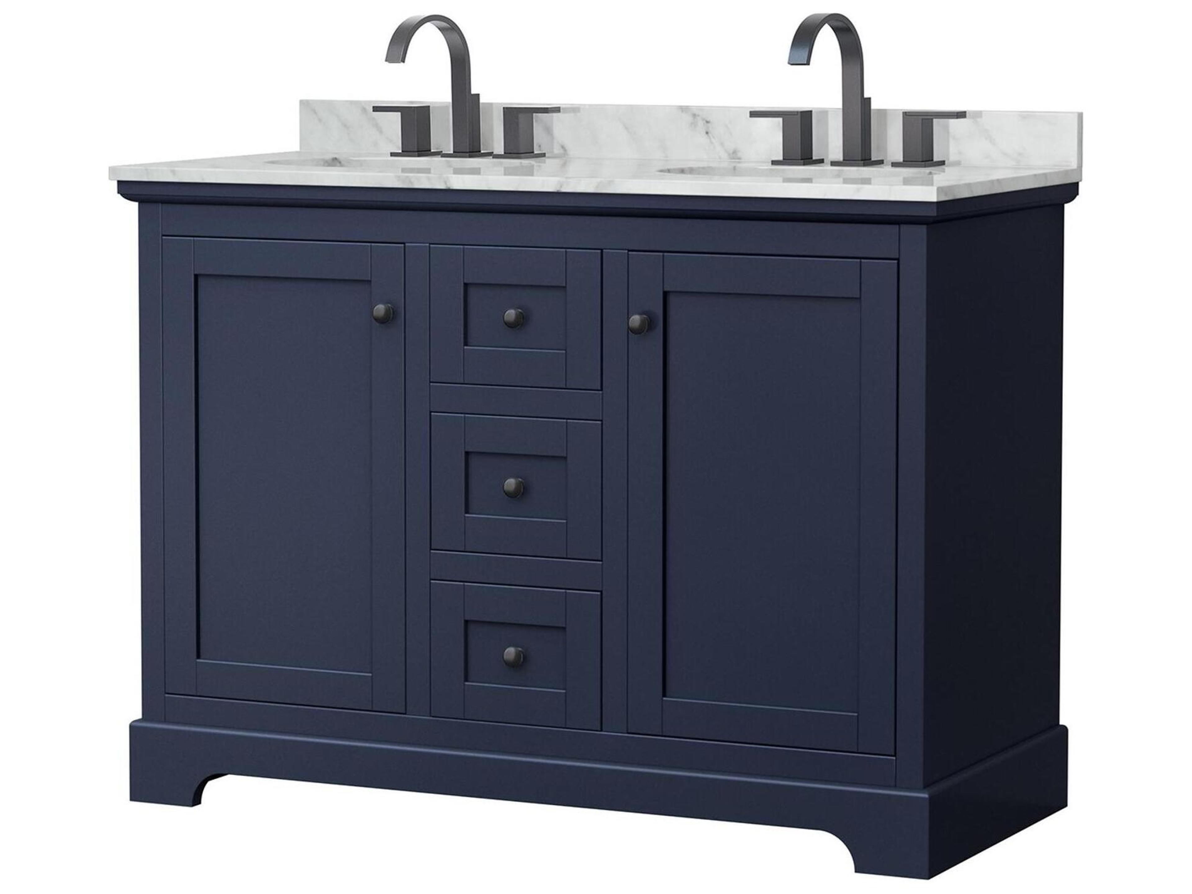 Avery 48" Dark Blue Vanity