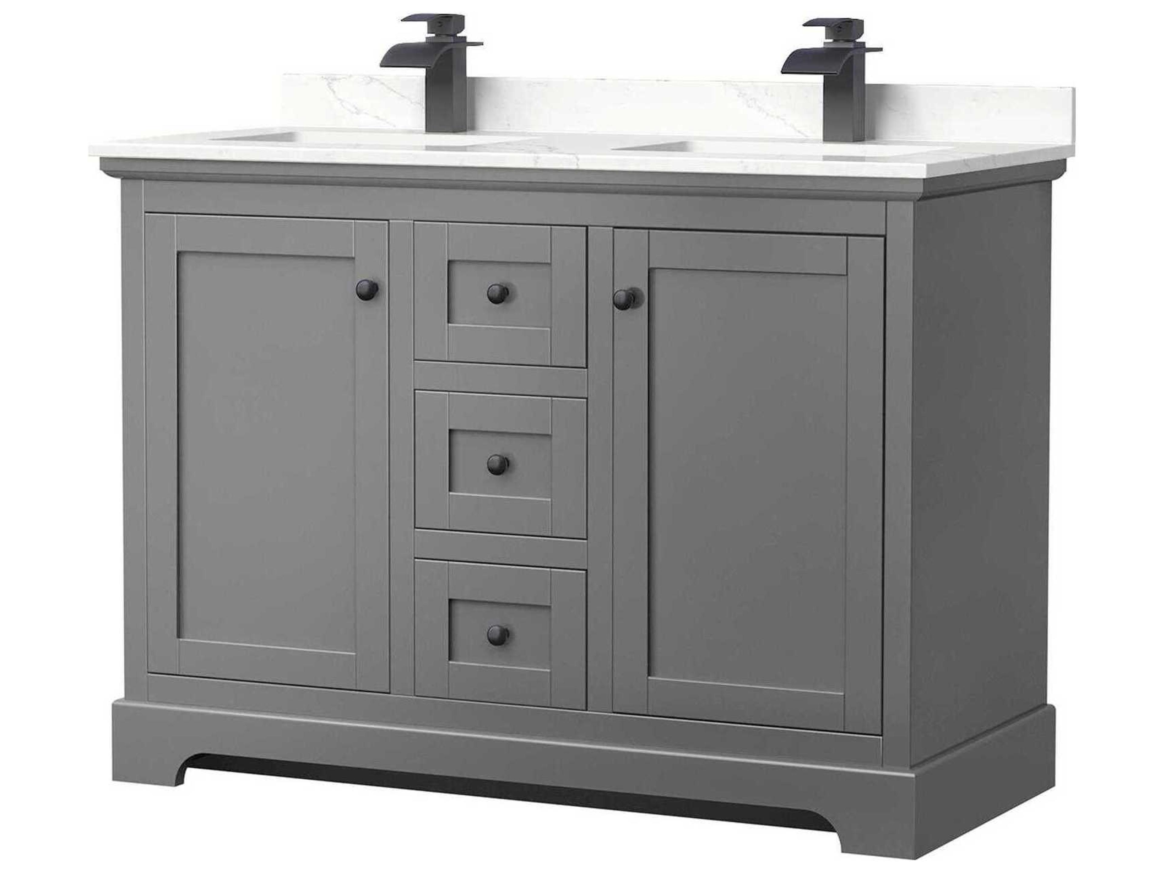 Avery 48" Dark Gray Vanity