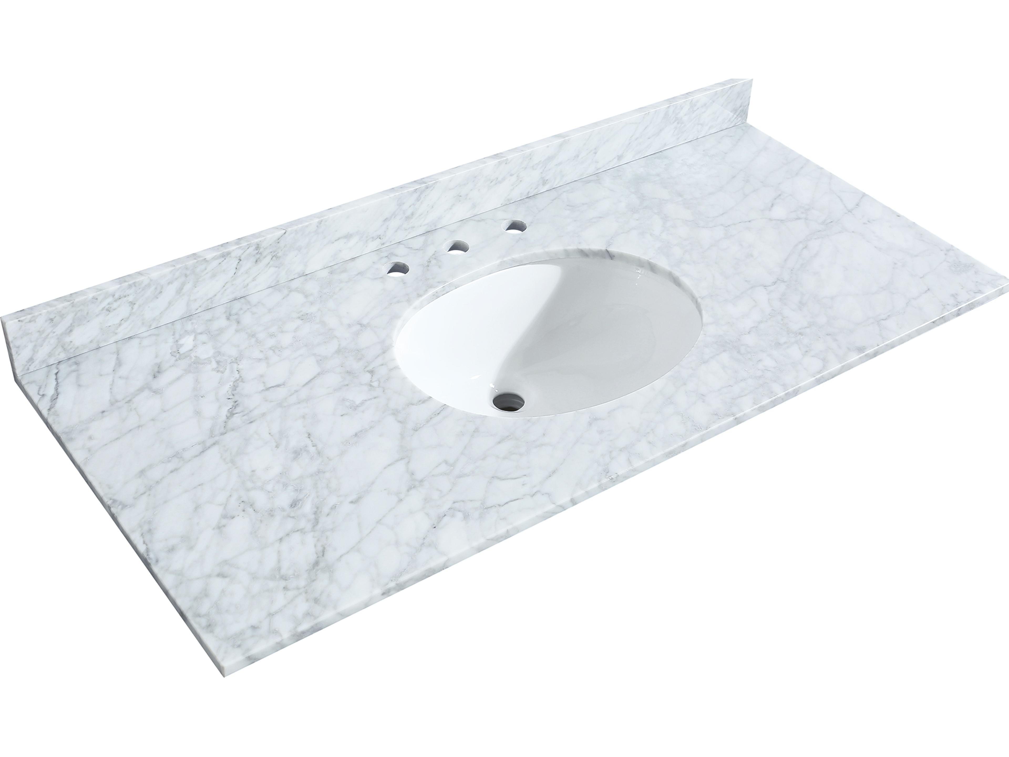 Wyndham Collection Avery 48" Dark Blue Vanity