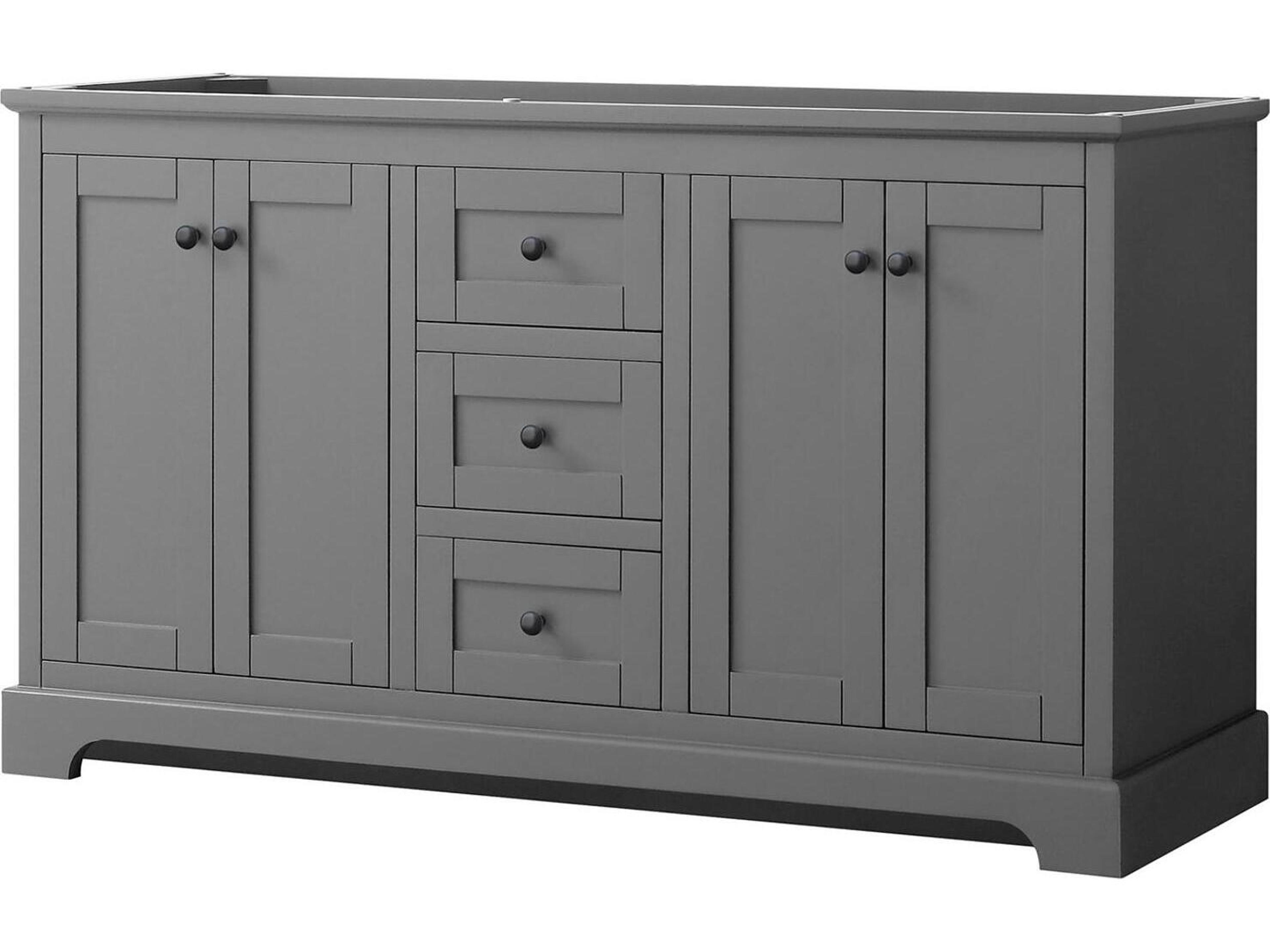Avery 59" Dark Gray Vanity