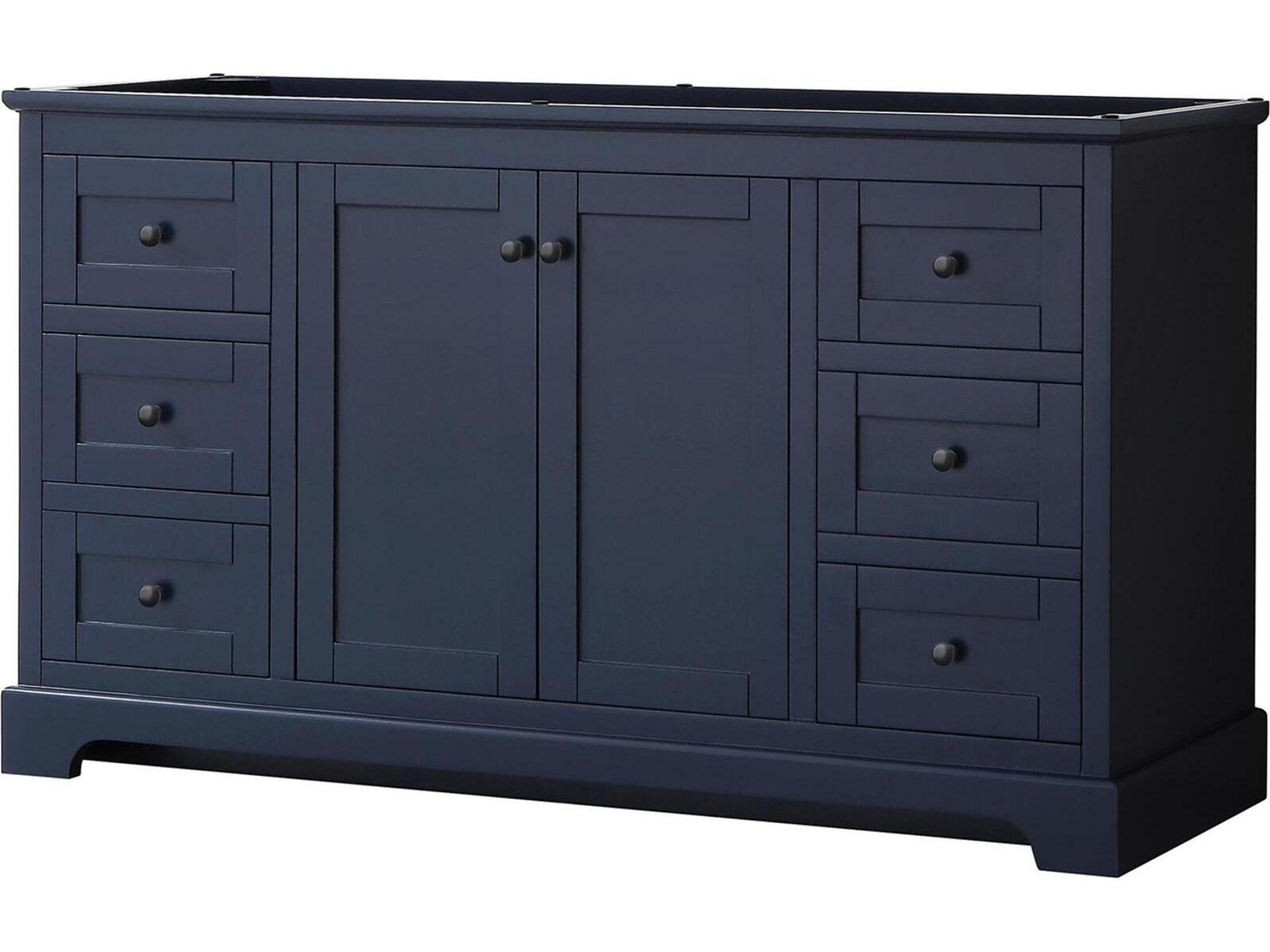Avery 59" Dark Blue Vanity
