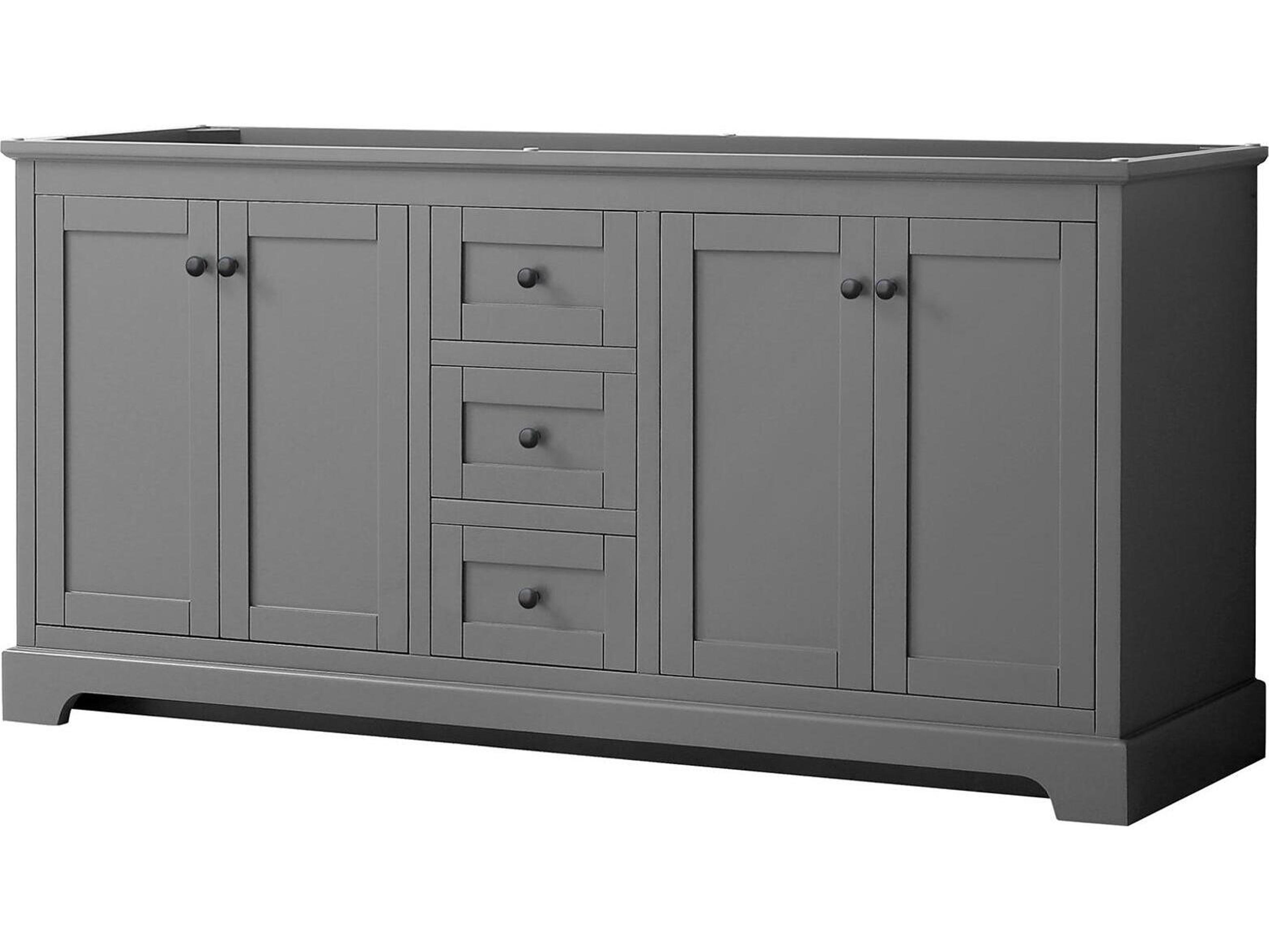 Avery 71" Dark Gray Vanity