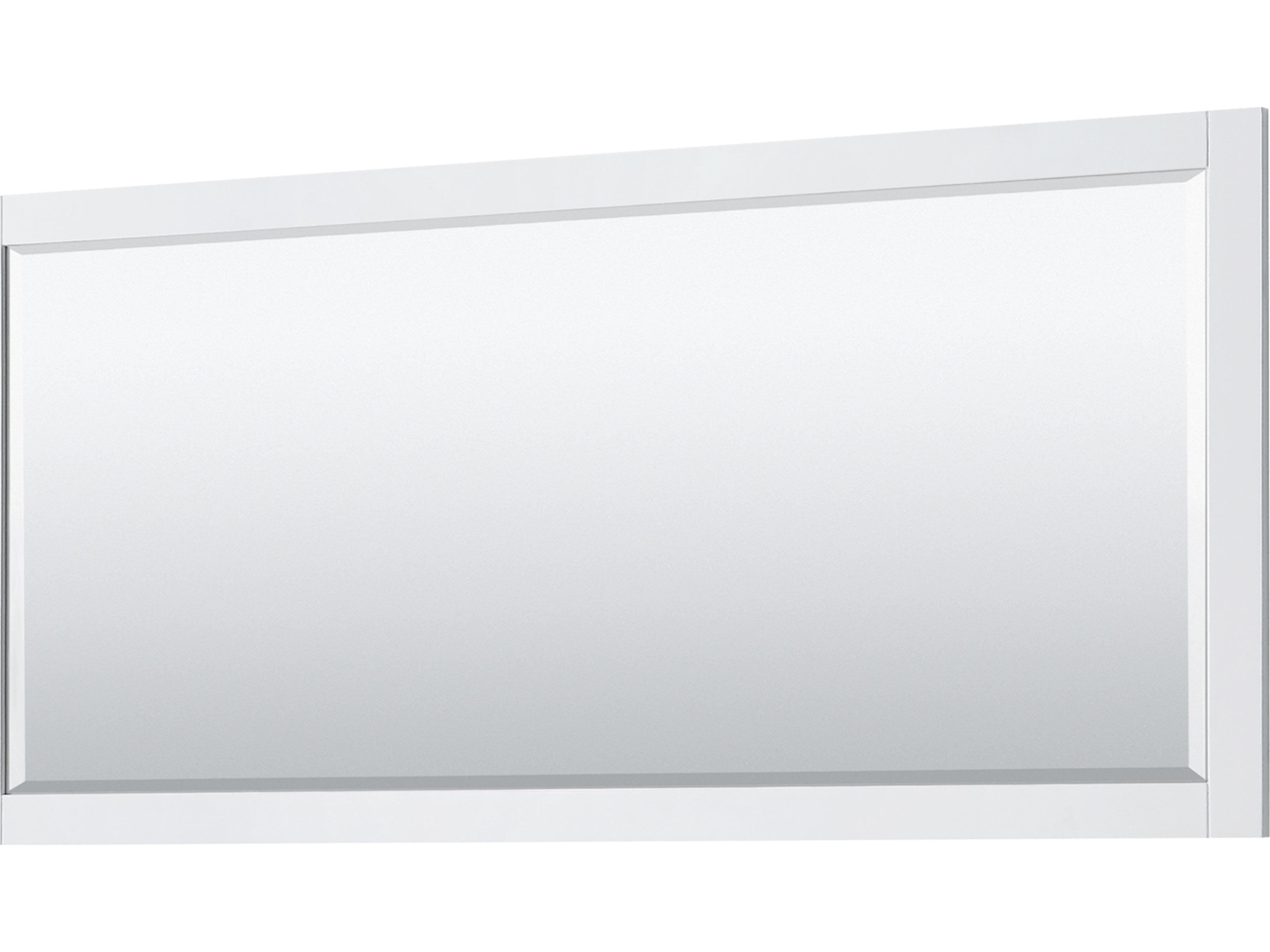 Wyndham Collection Avery 71" White Vanity with 70" Mirror