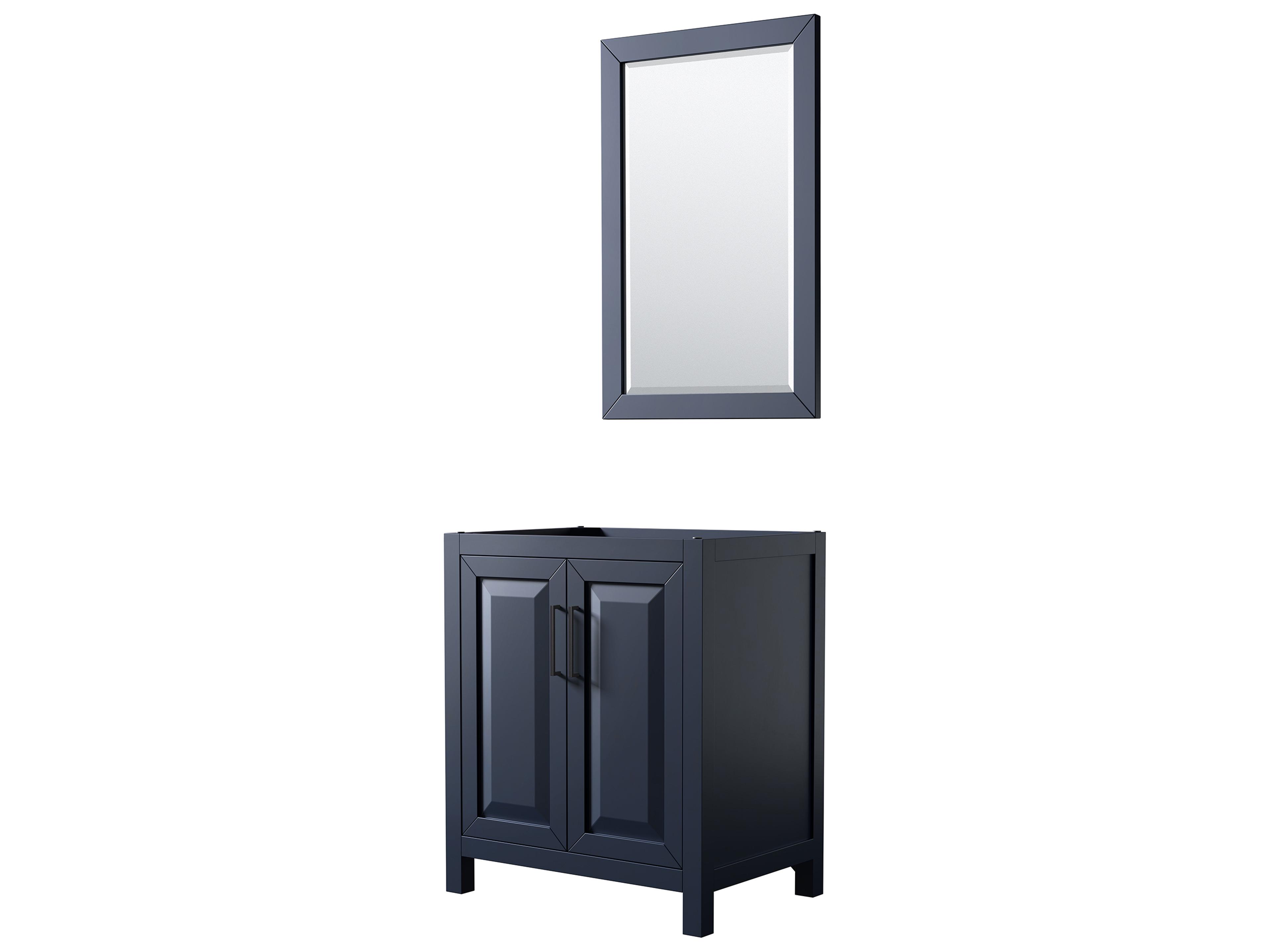 Daria 29" Dark Blue Vanity with 24" Mirror