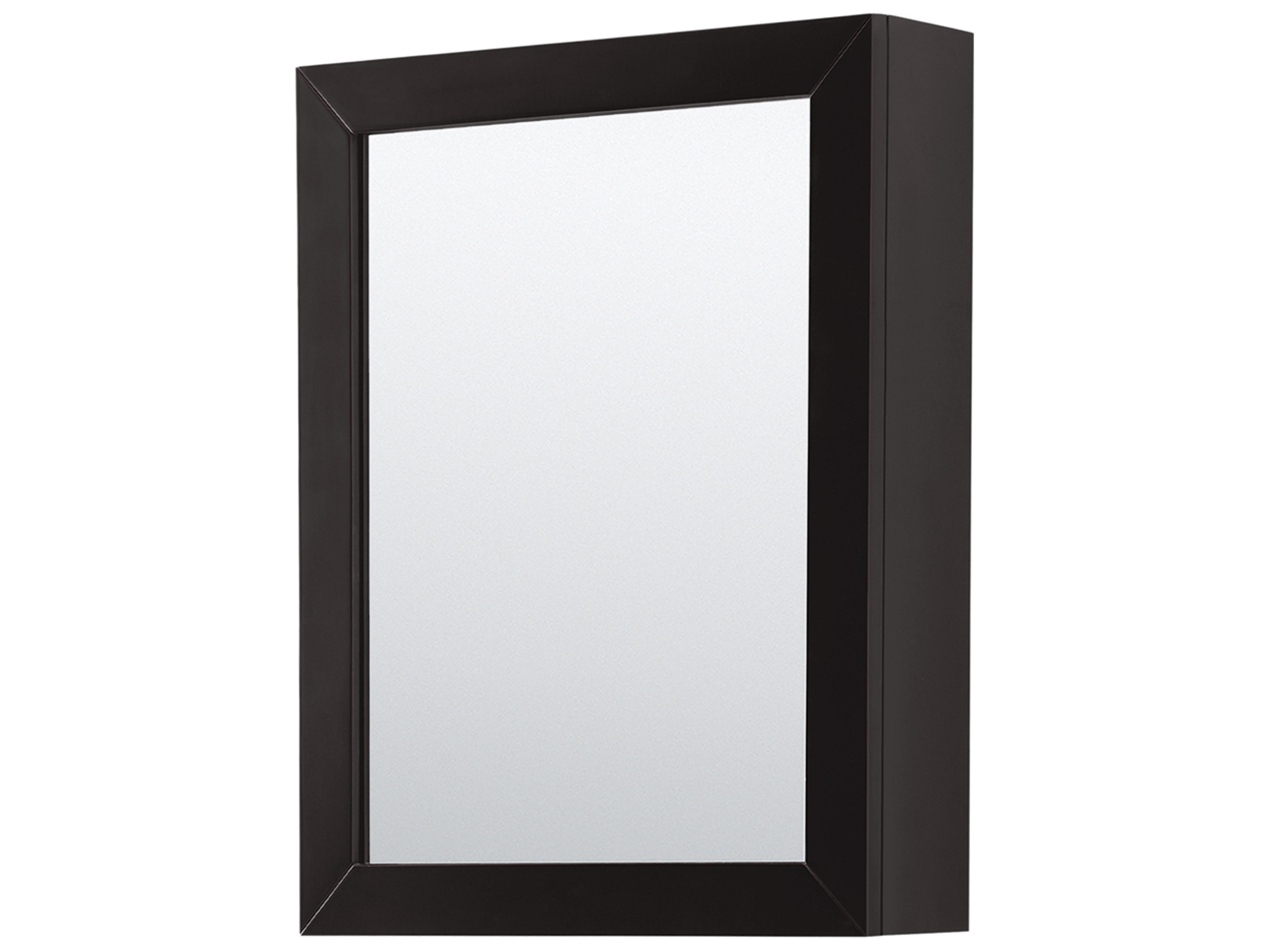 Wyndham Collection Daria 29" Dark Espresso Vanity with Medicine Cabinet