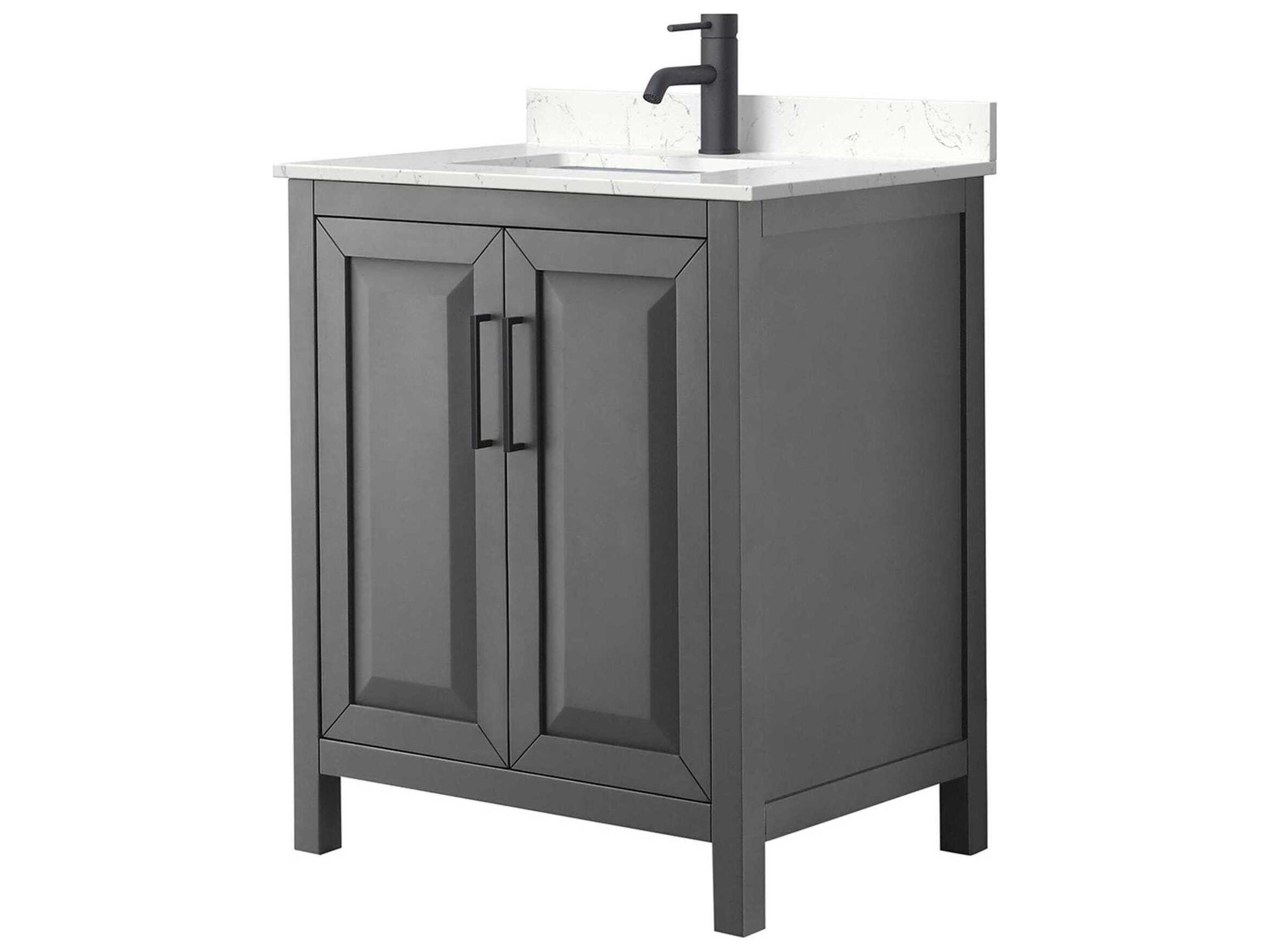 Daria 30" Dark Gray Vanity