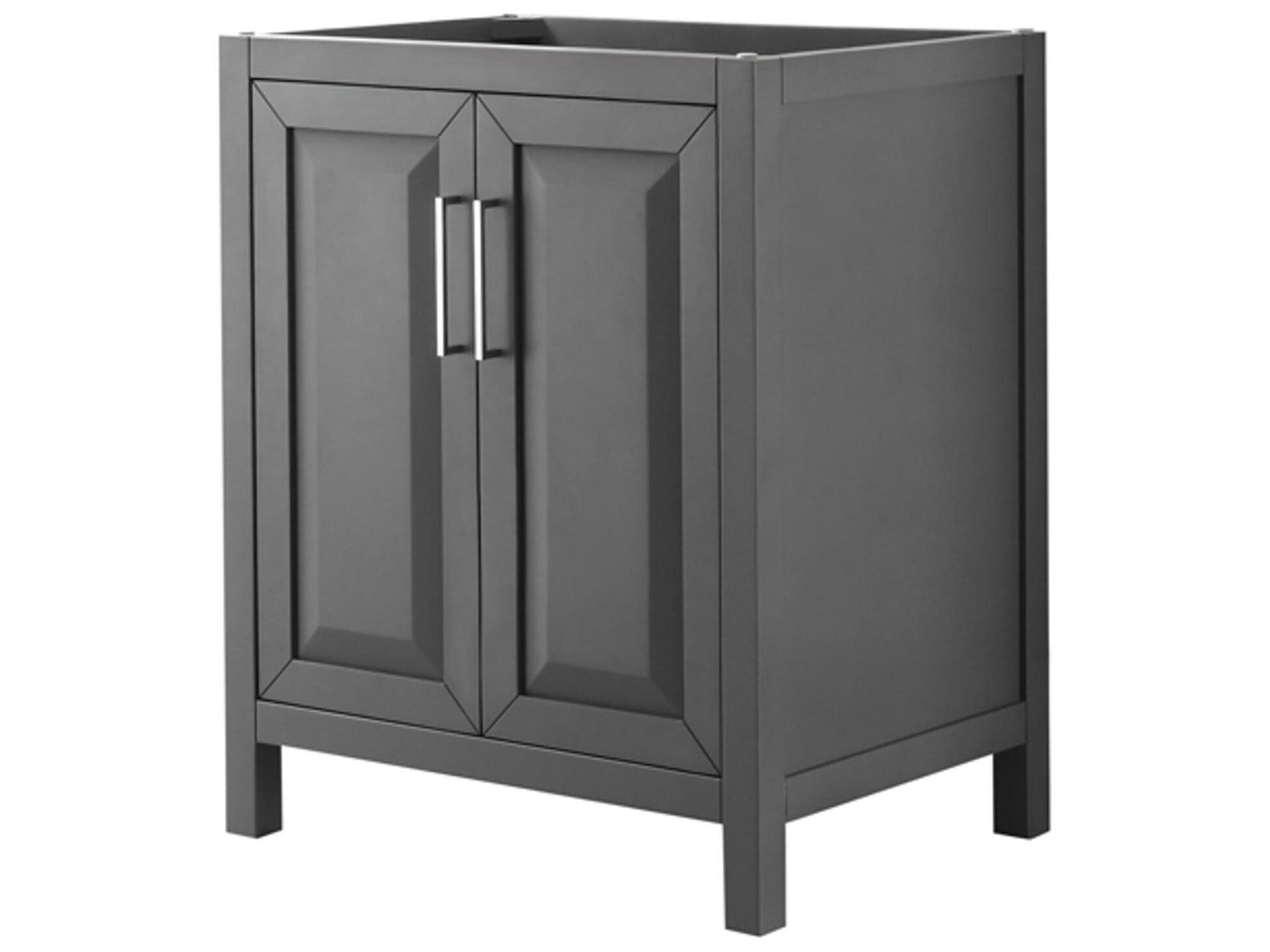 Wyndham Collection Daria 29" Dark Gray Vanity