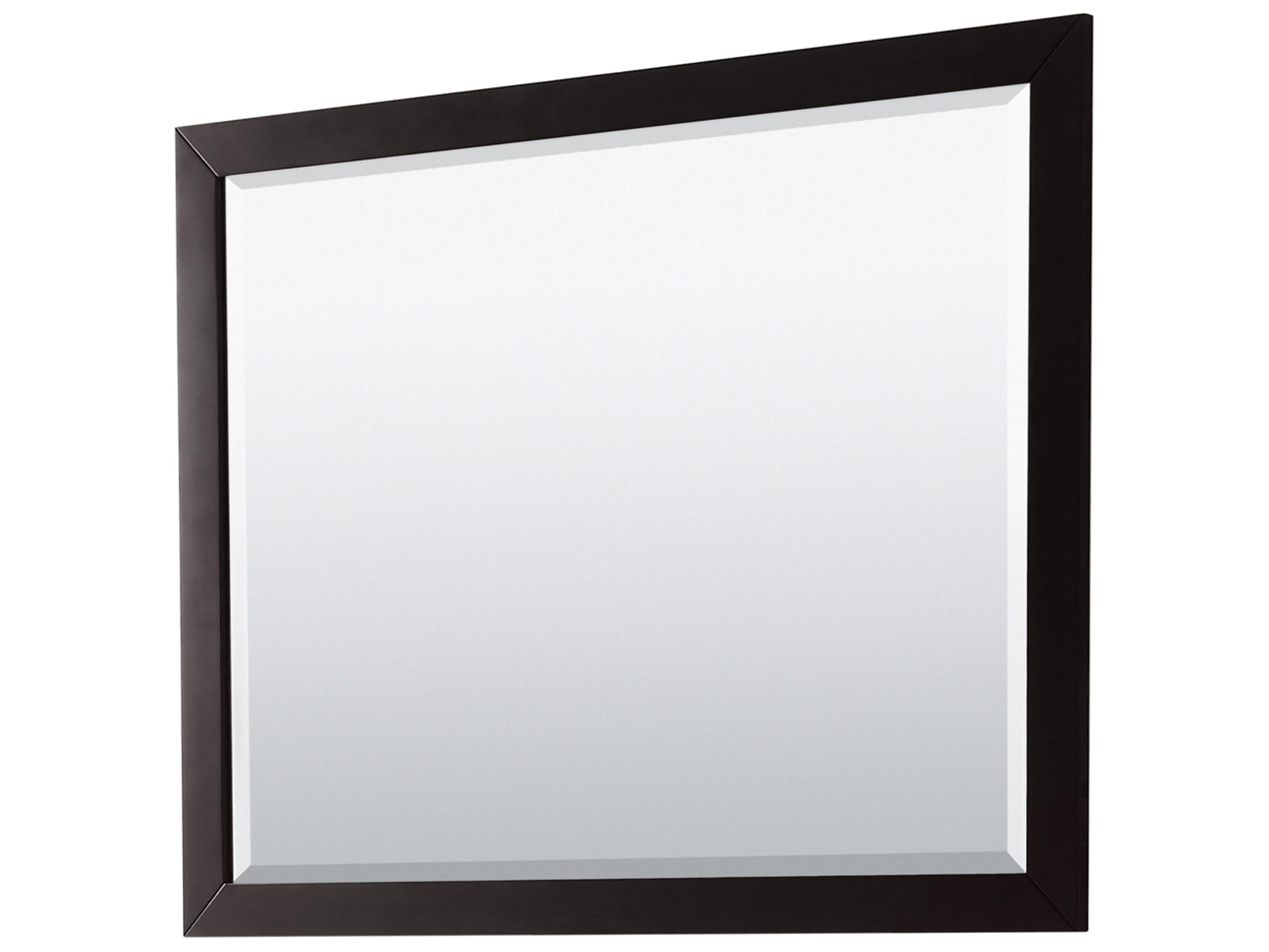 Wyndham Collection Daria 47" Dark Espresso Vanity with 46" Mirror