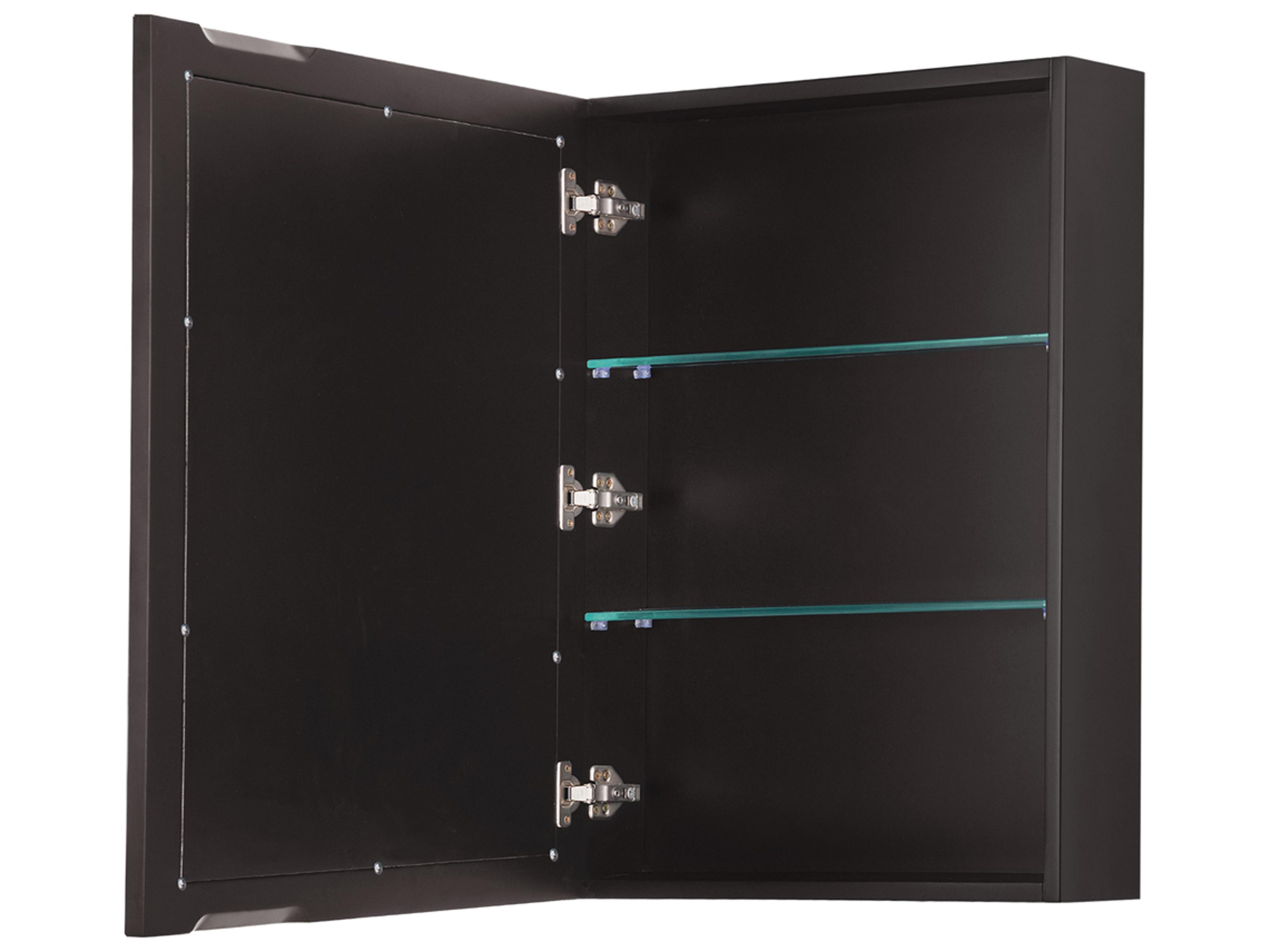 Wyndham Collection Daria 47" Dark Espresso Vanity with Medicine Cabinet