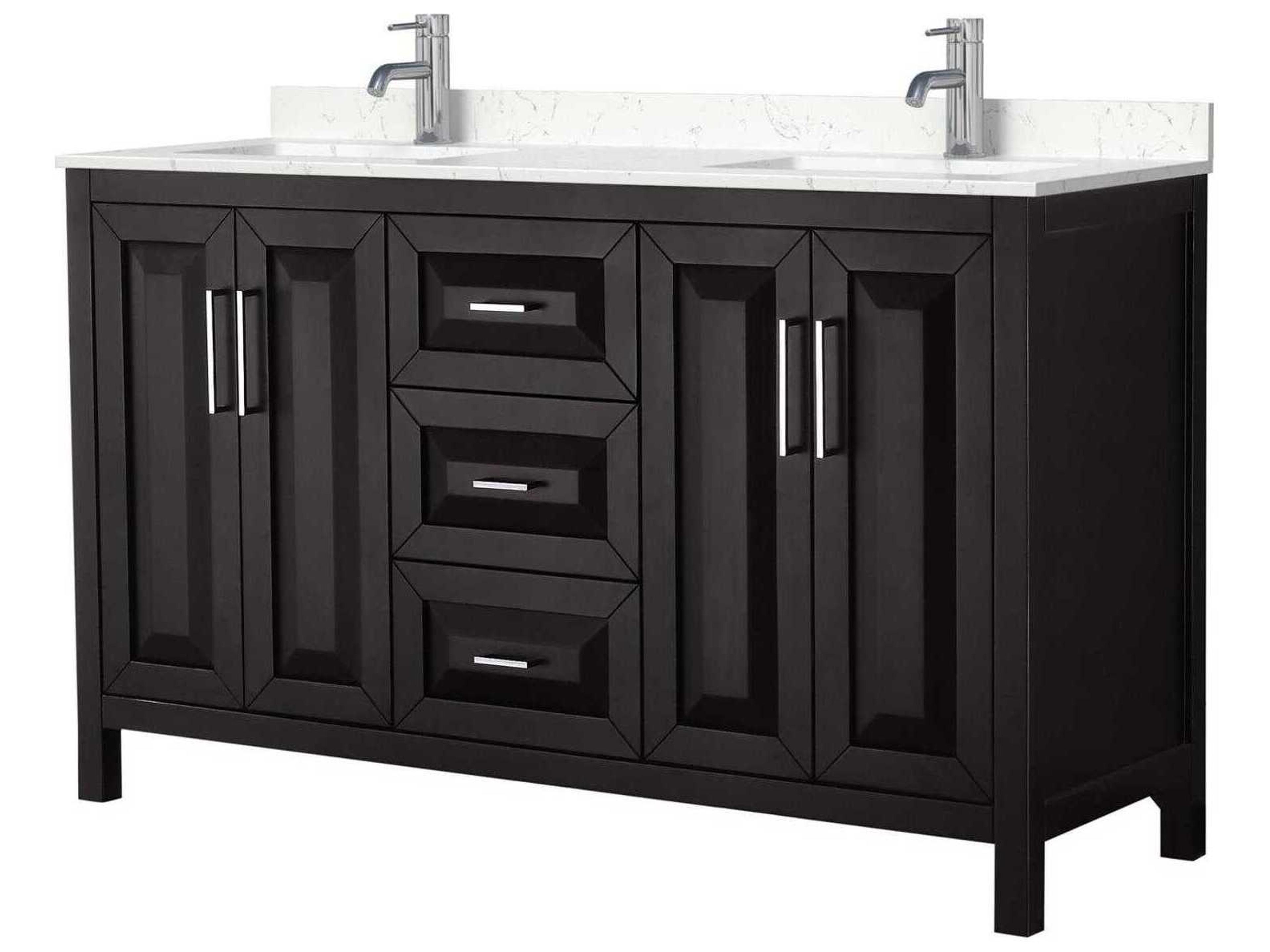 Daria 60" Dark Espresso Vanity