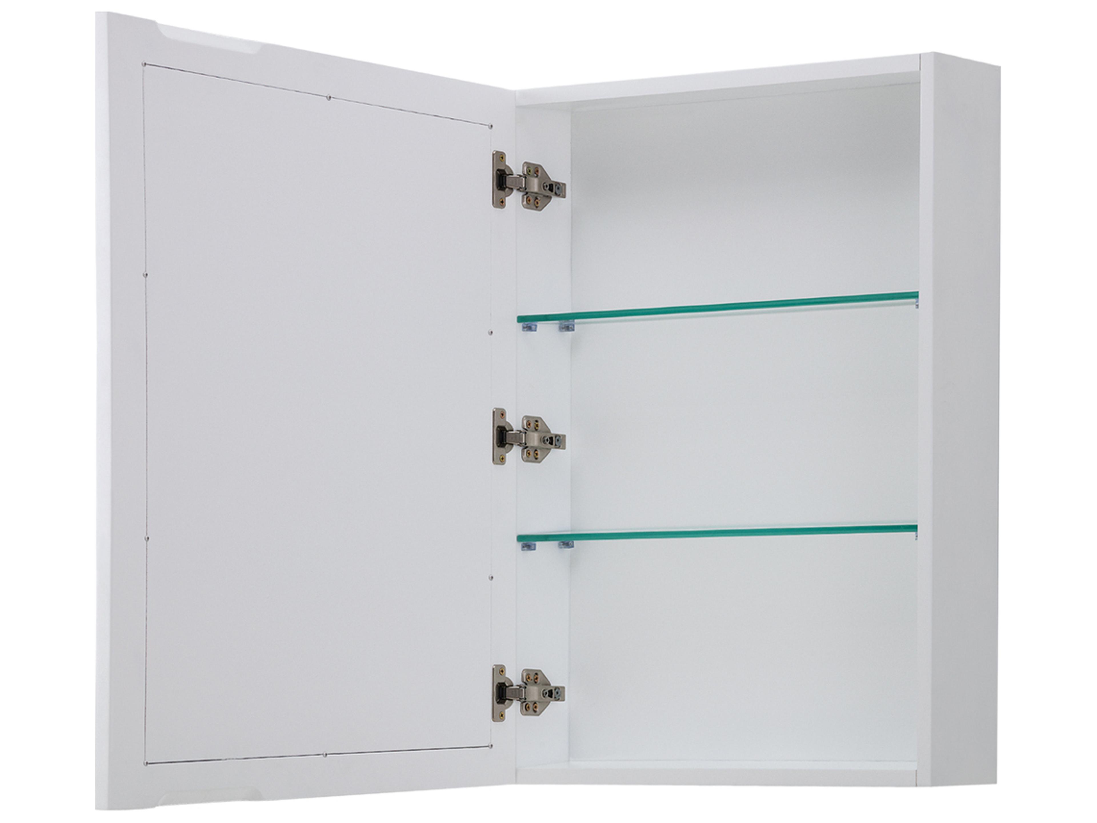 Wyndham Collection Daria 59" White Vanity with Medicine Cabinet