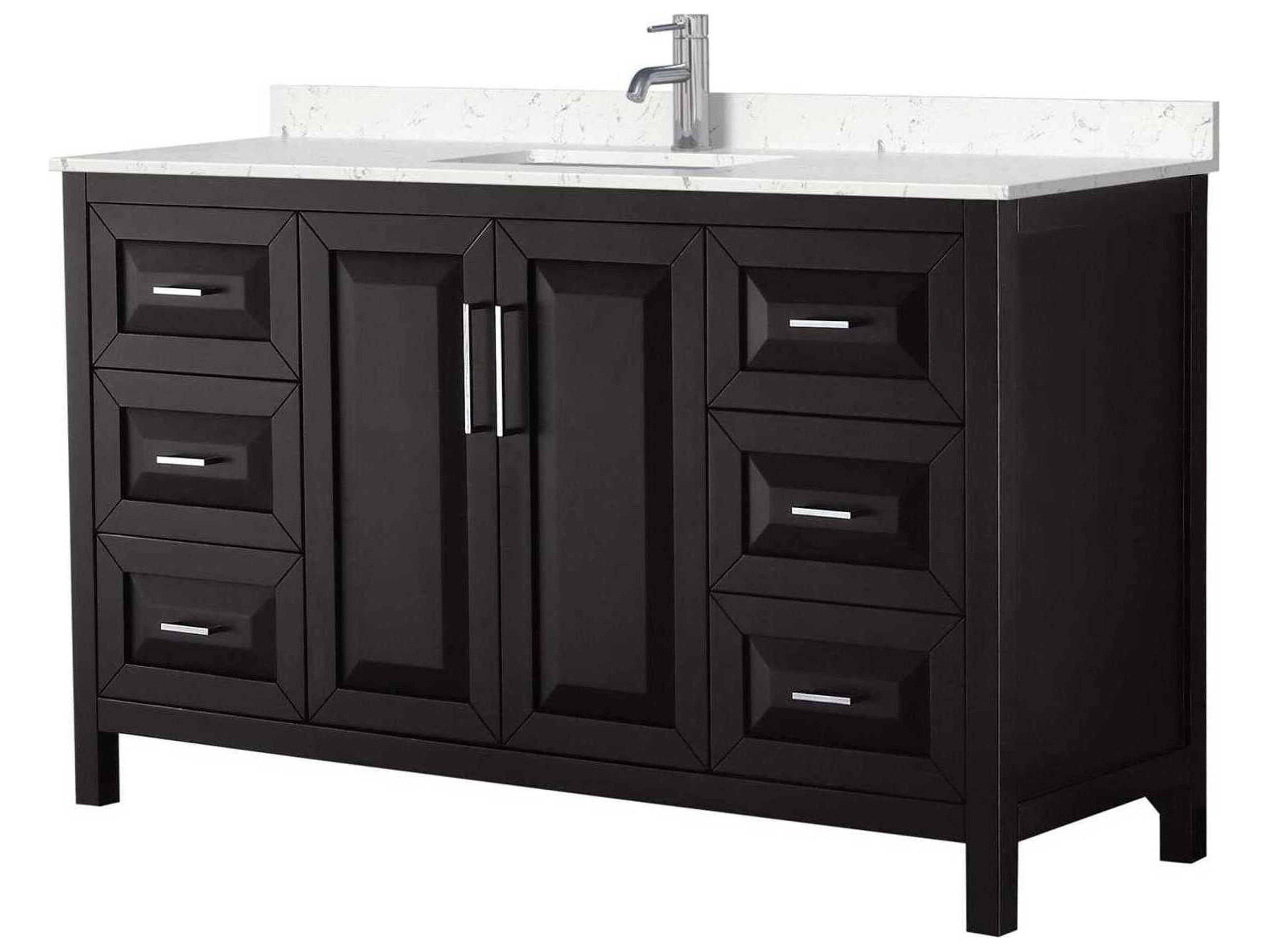 Daria 60" Dark Espresso Vanity