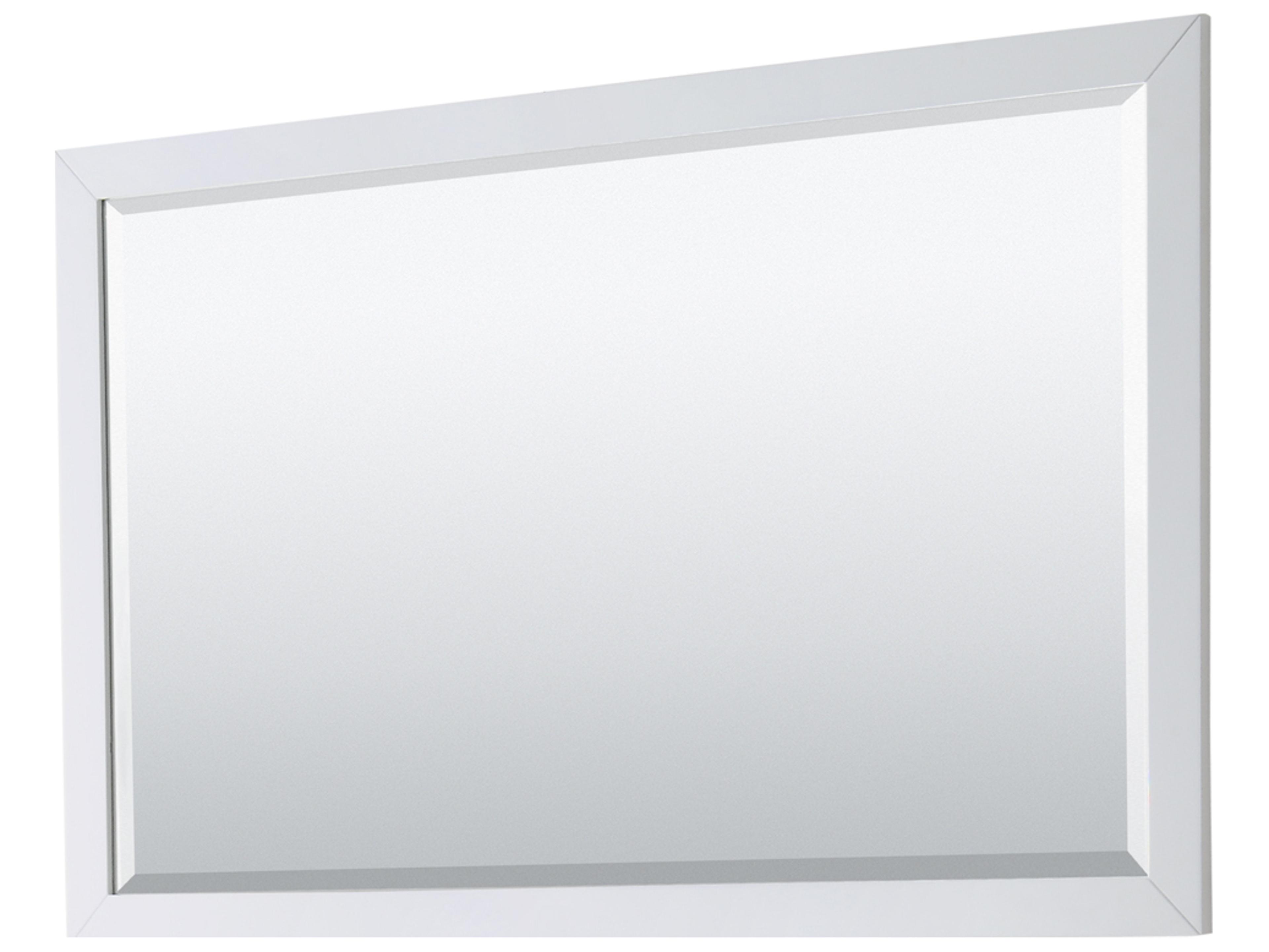 Wyndham Collection Daria 59" White Vanity with 58" Mirror