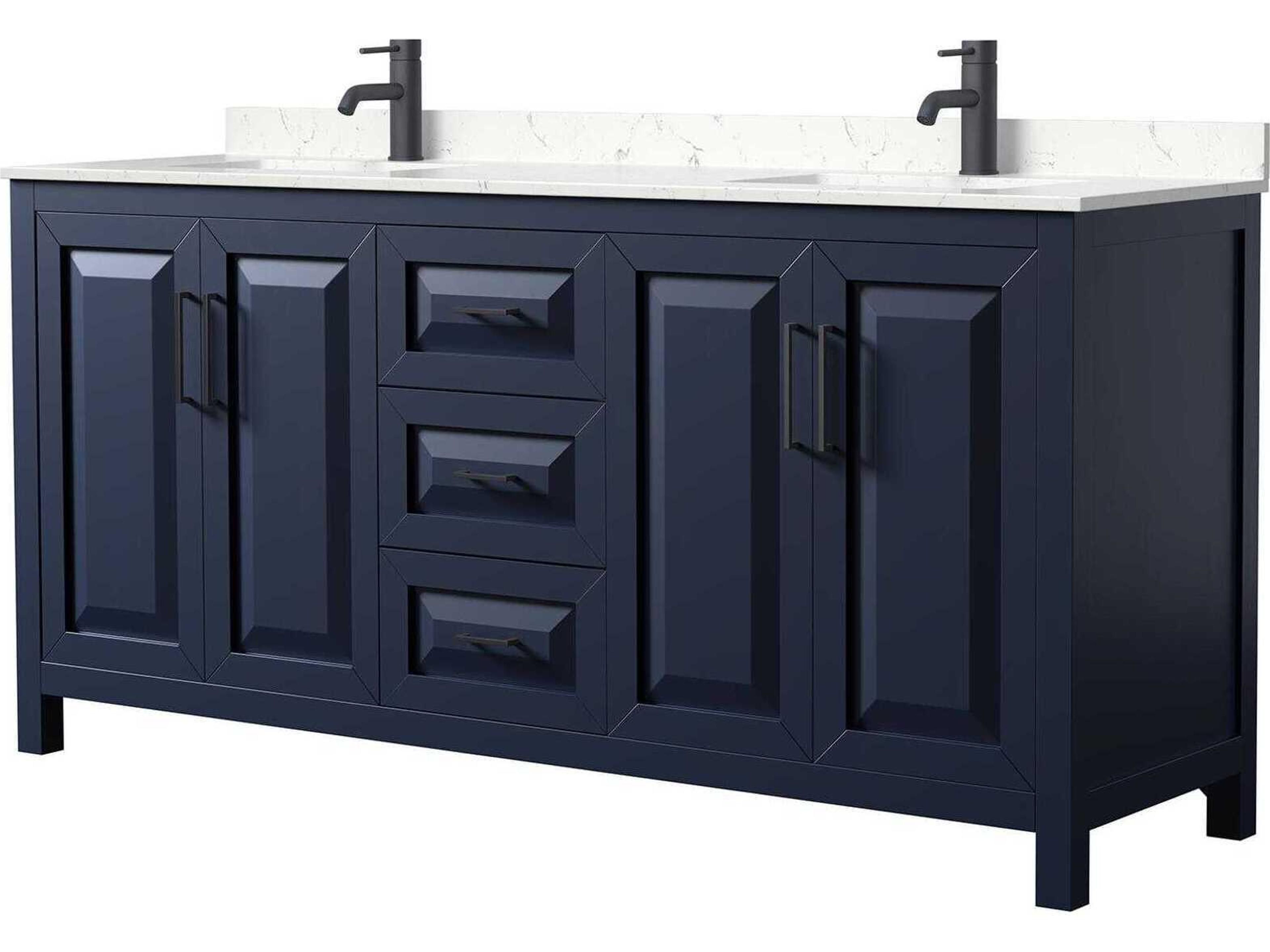 Daria 72" Dark Blue Vanity