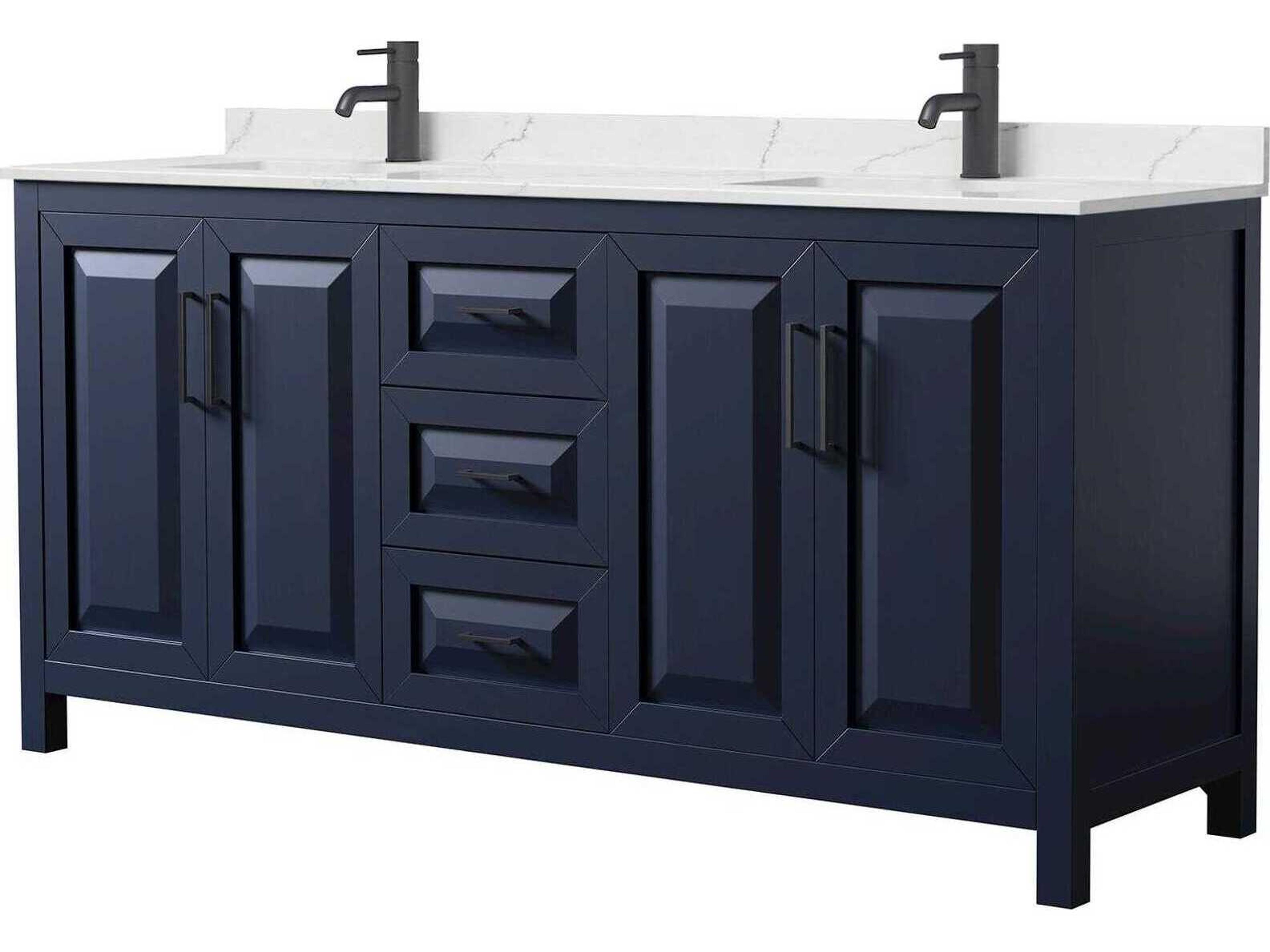Daria 72" Dark Blue Vanity