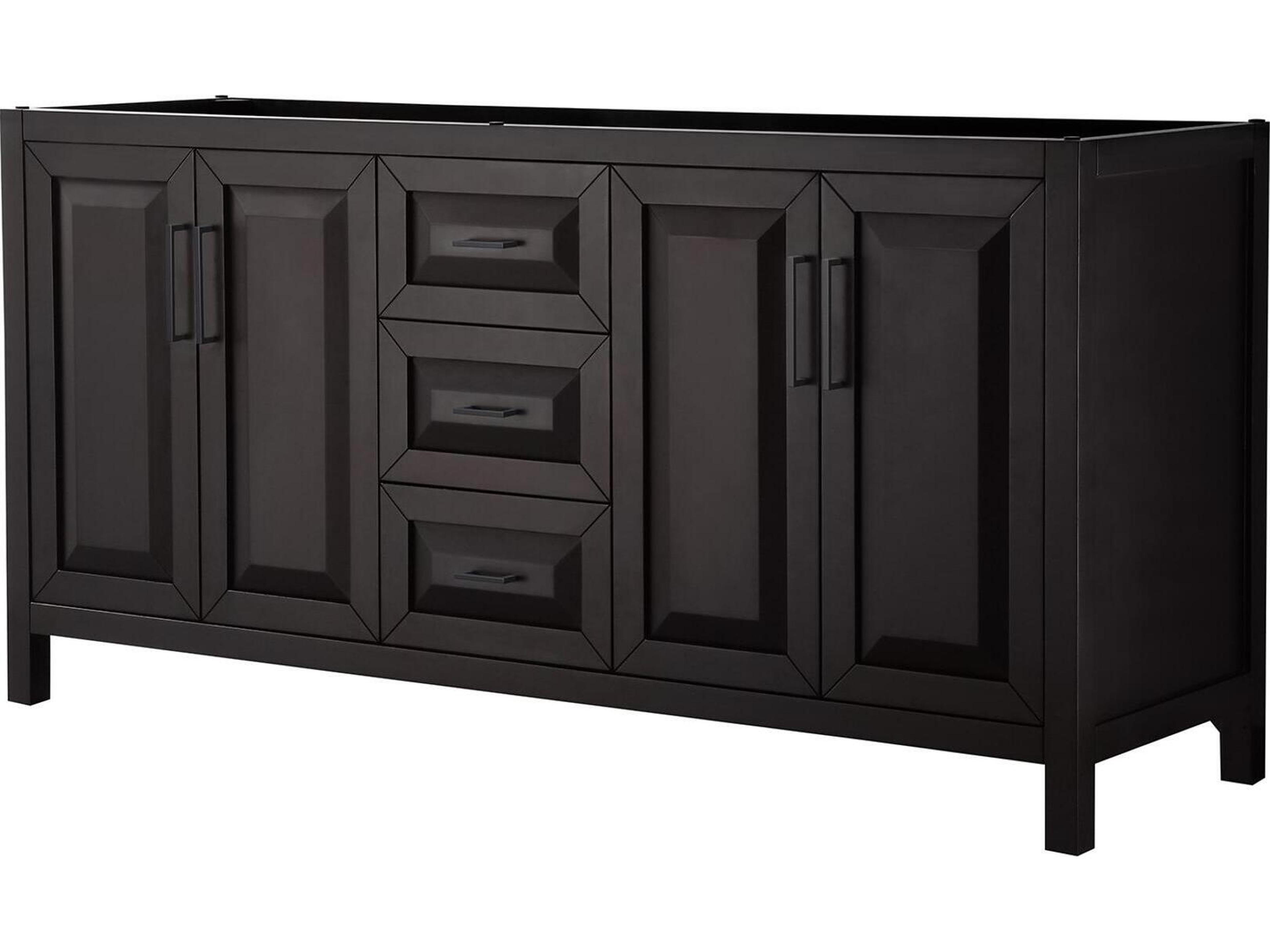 Wyndham Collection Daria 71" Dark Espresso Vanity
