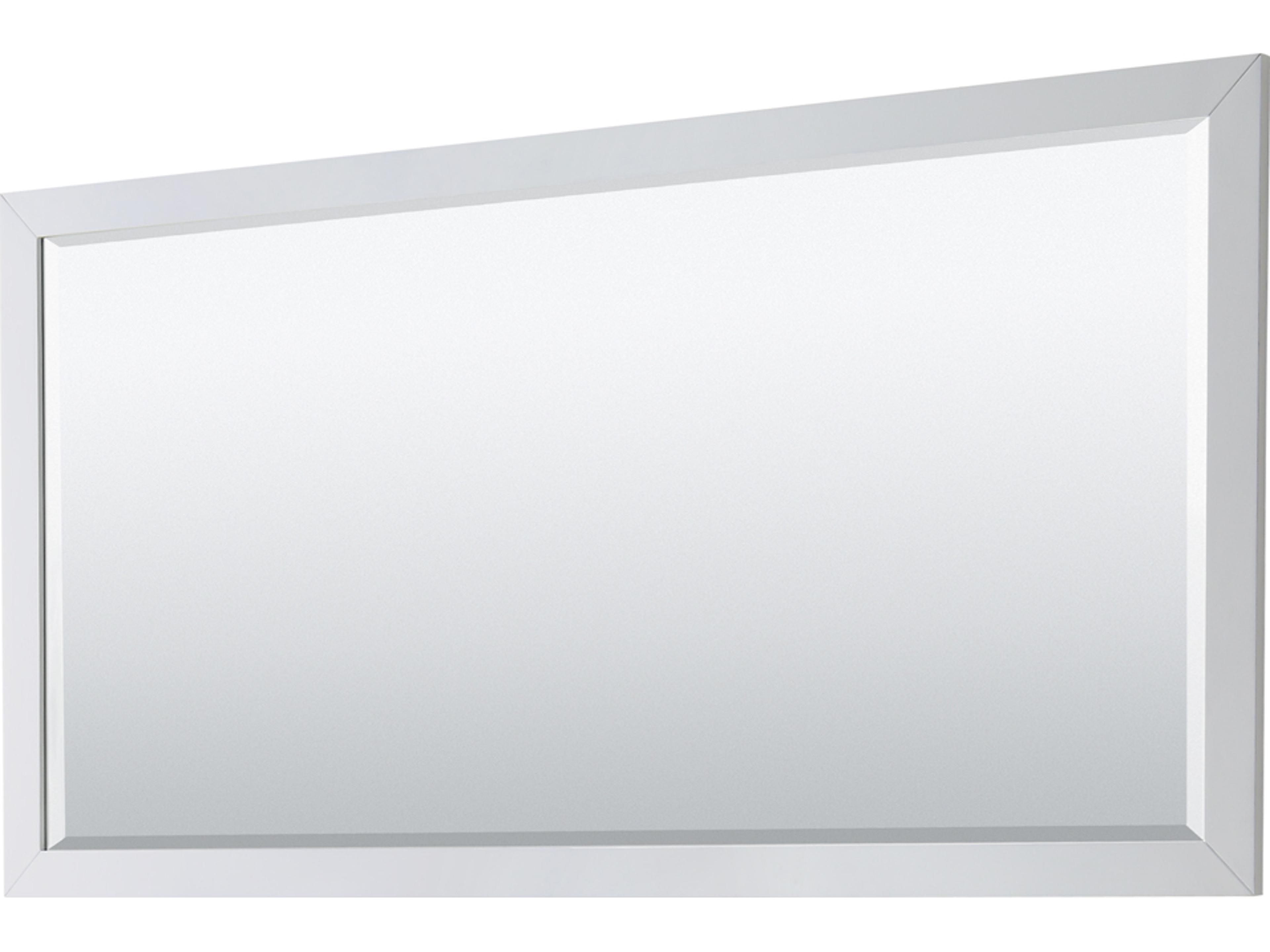 Wyndham Collection Daria 79" White Vanity with 70" Mirror