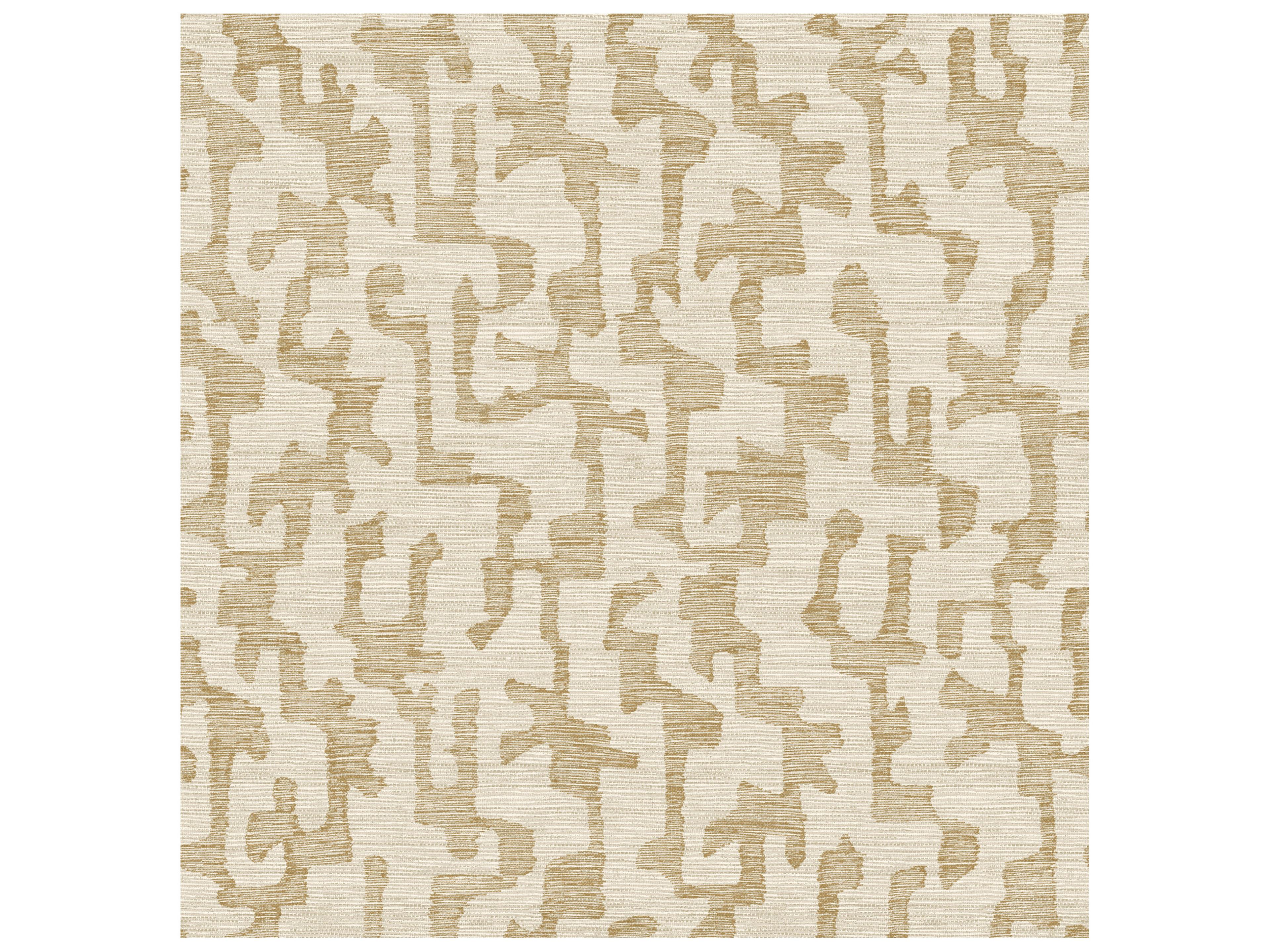 Drew & Jonathan Home Fifth Edition Chestnut Faux Grasscloth Wallpaper