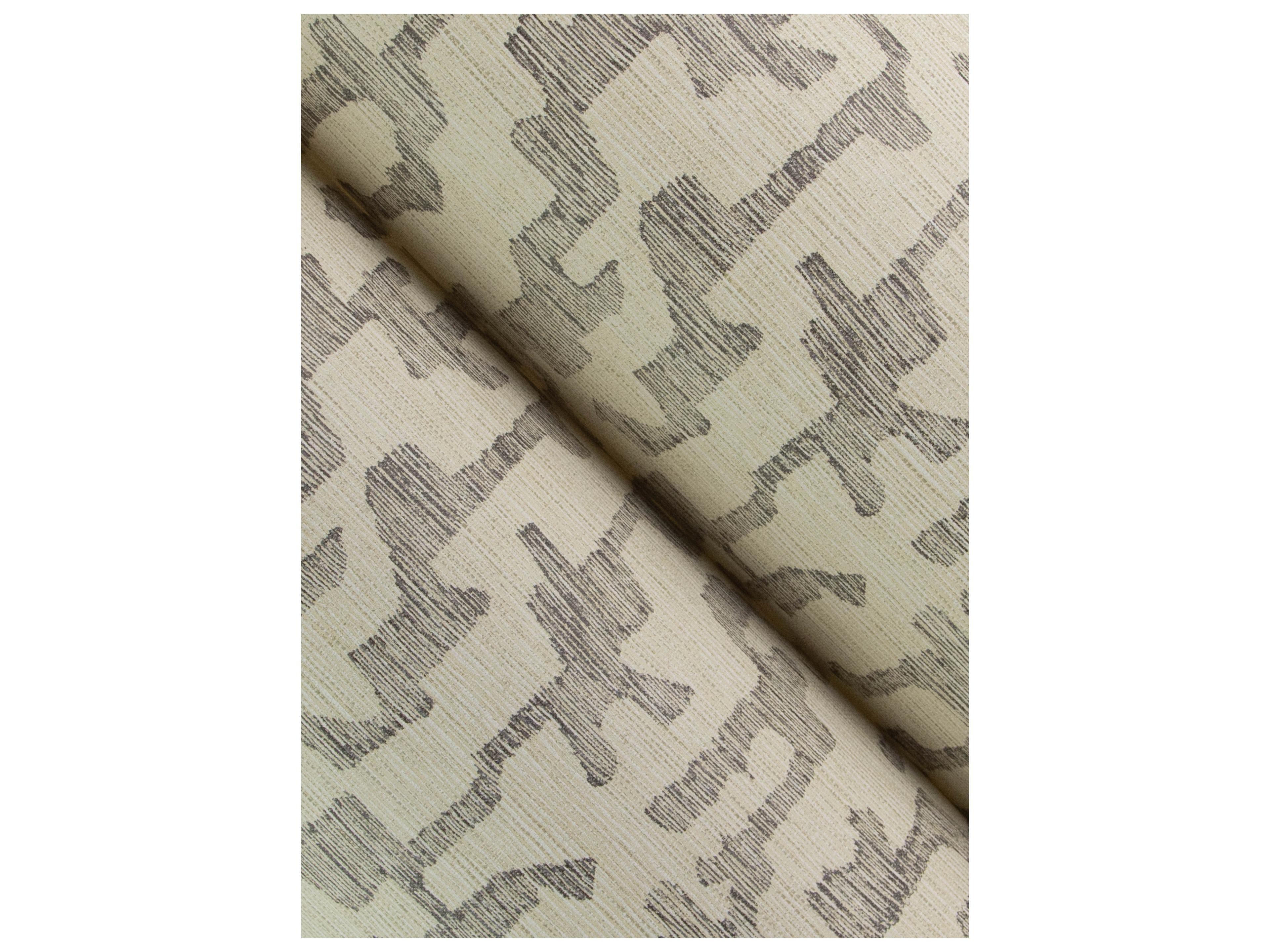 York Wallcoverings Drew & Jonathan Home Fifth Edition Black Faux Grasscloth Wallpaper