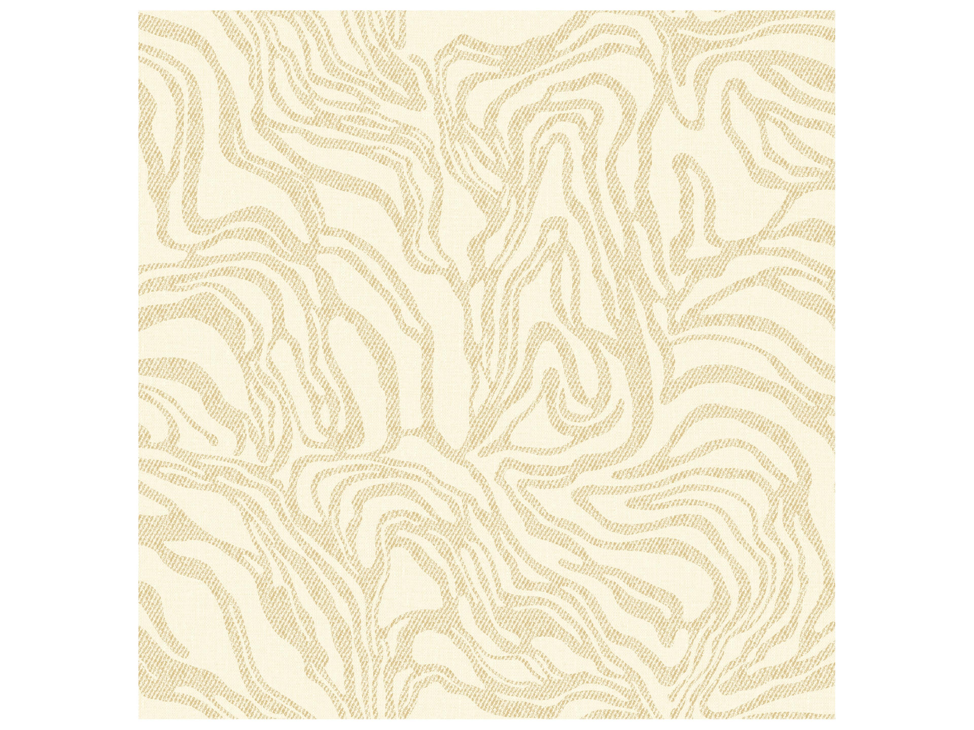 Drew & Jonathan Home Fifth Edition Gold Marbled Wallpaper