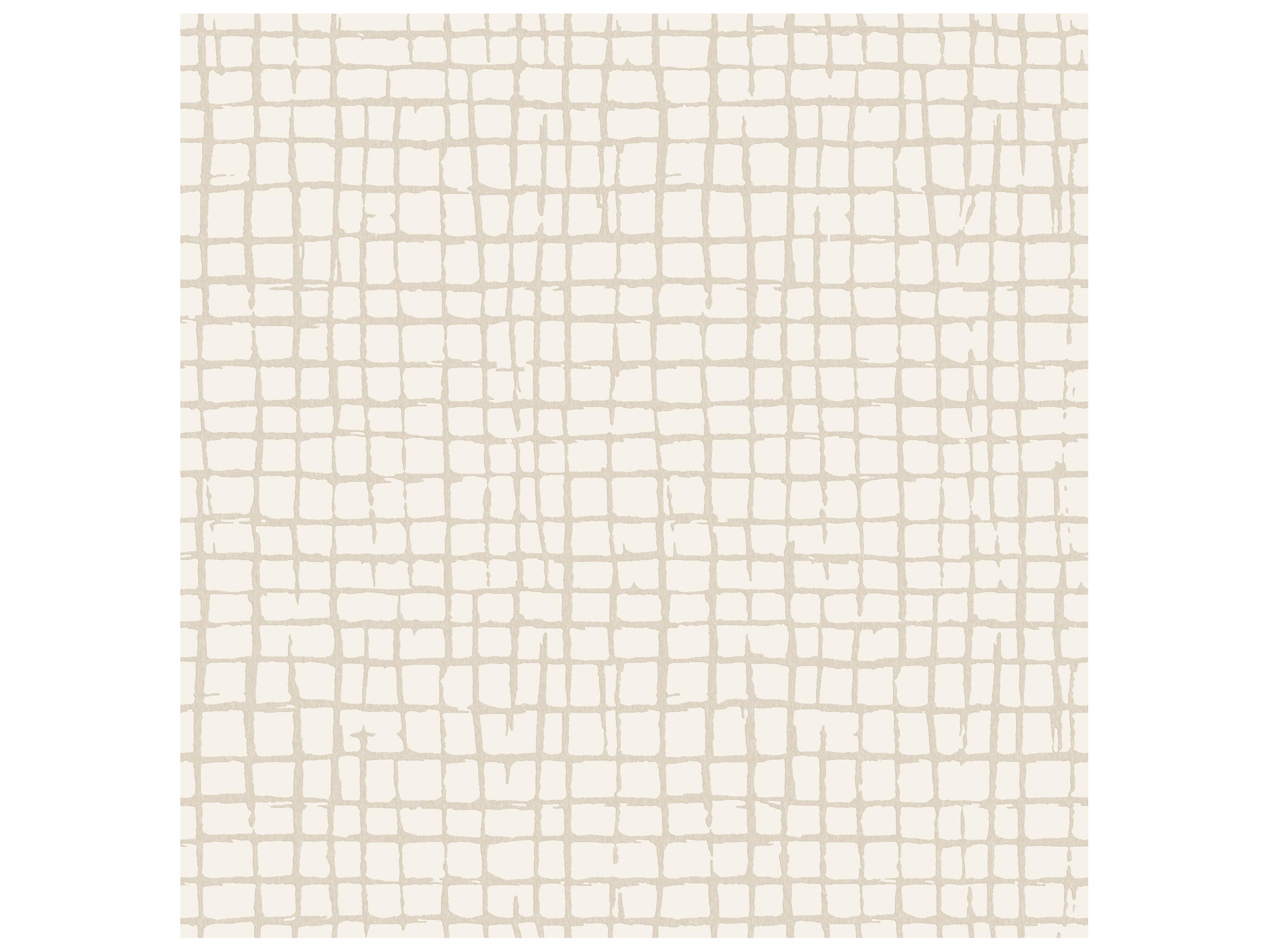 Drew & Jonathan Home Fifth Edition Beige Gridline Wallpaper