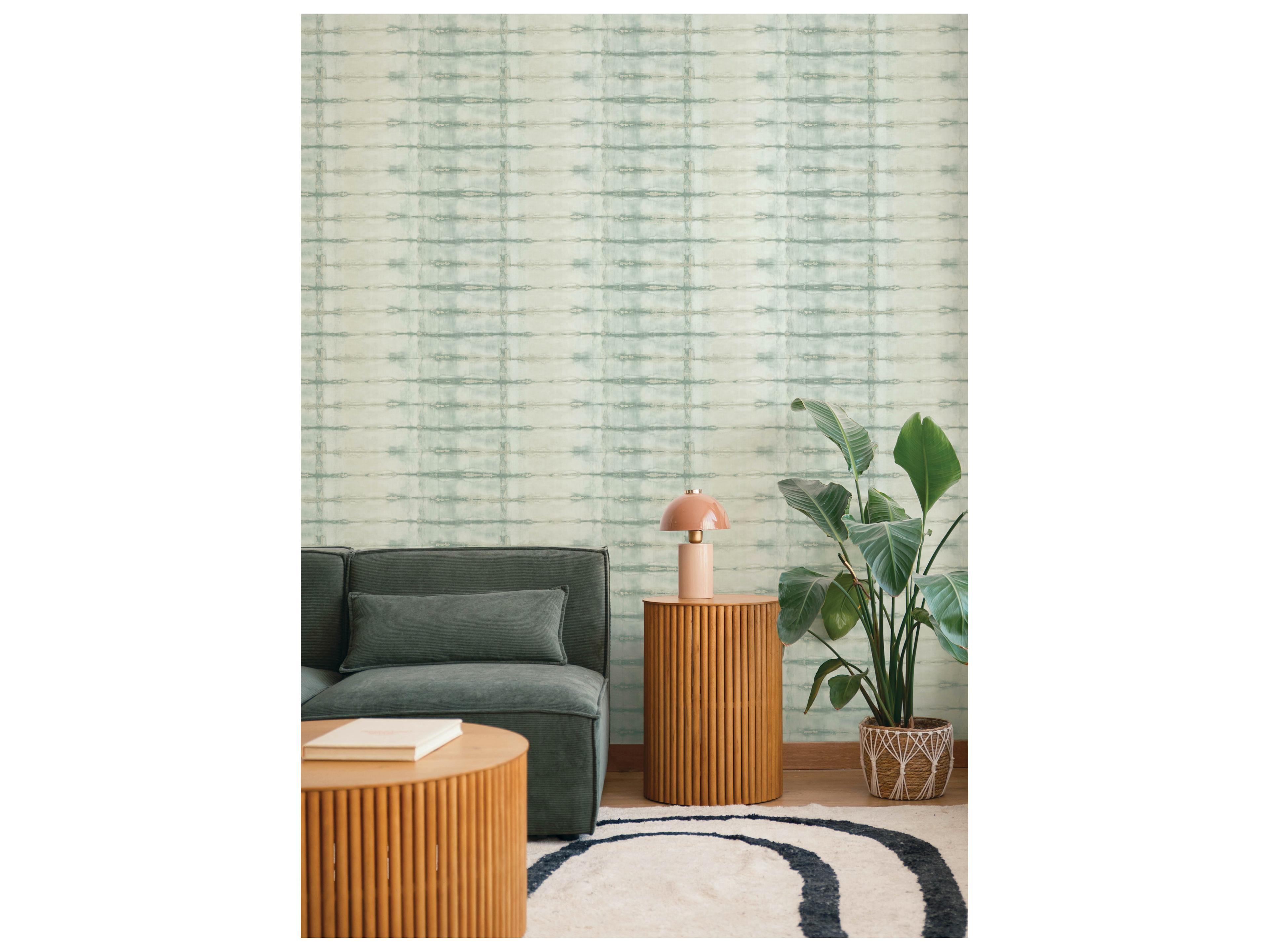 York Wallcoverings Drew & Jonathan Home Fifth Edition Seafoam Wallpaper