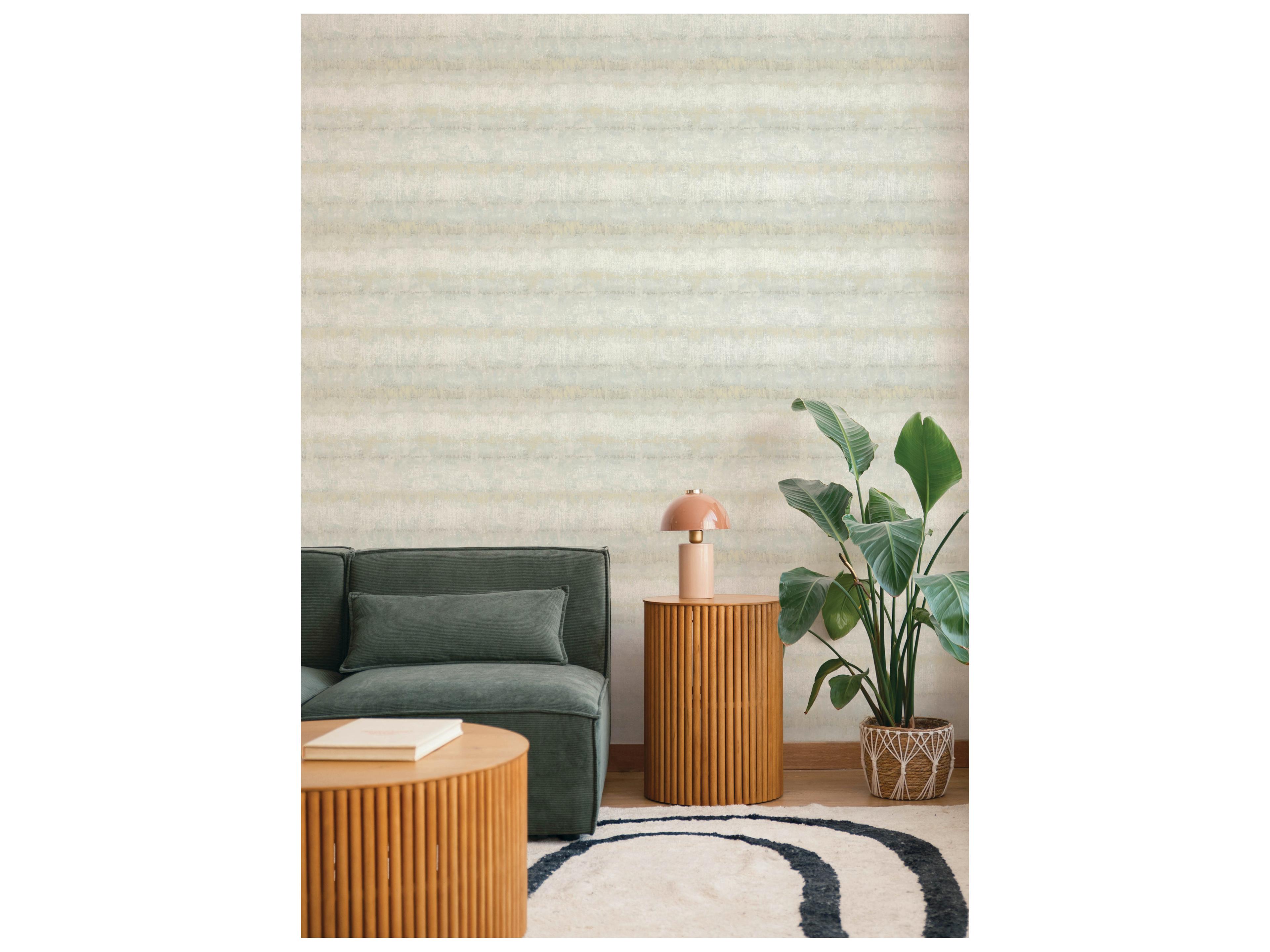 York Wallcoverings Drew & Jonathan Home Fifth Edition Seafoam Wallpaper