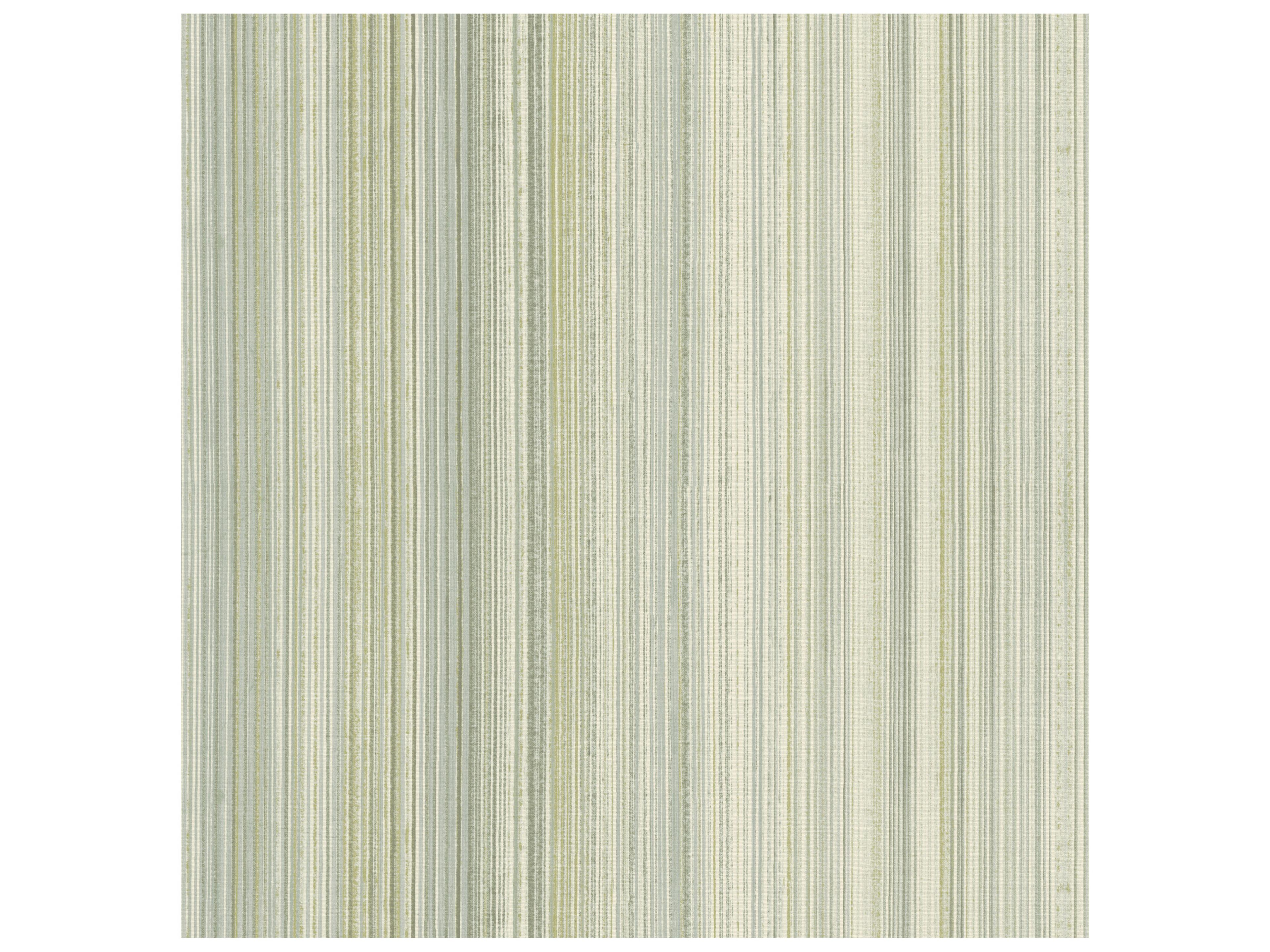 Drew & Jonathan Home Fifth Edition Green Ombre Stripe Wallpaper