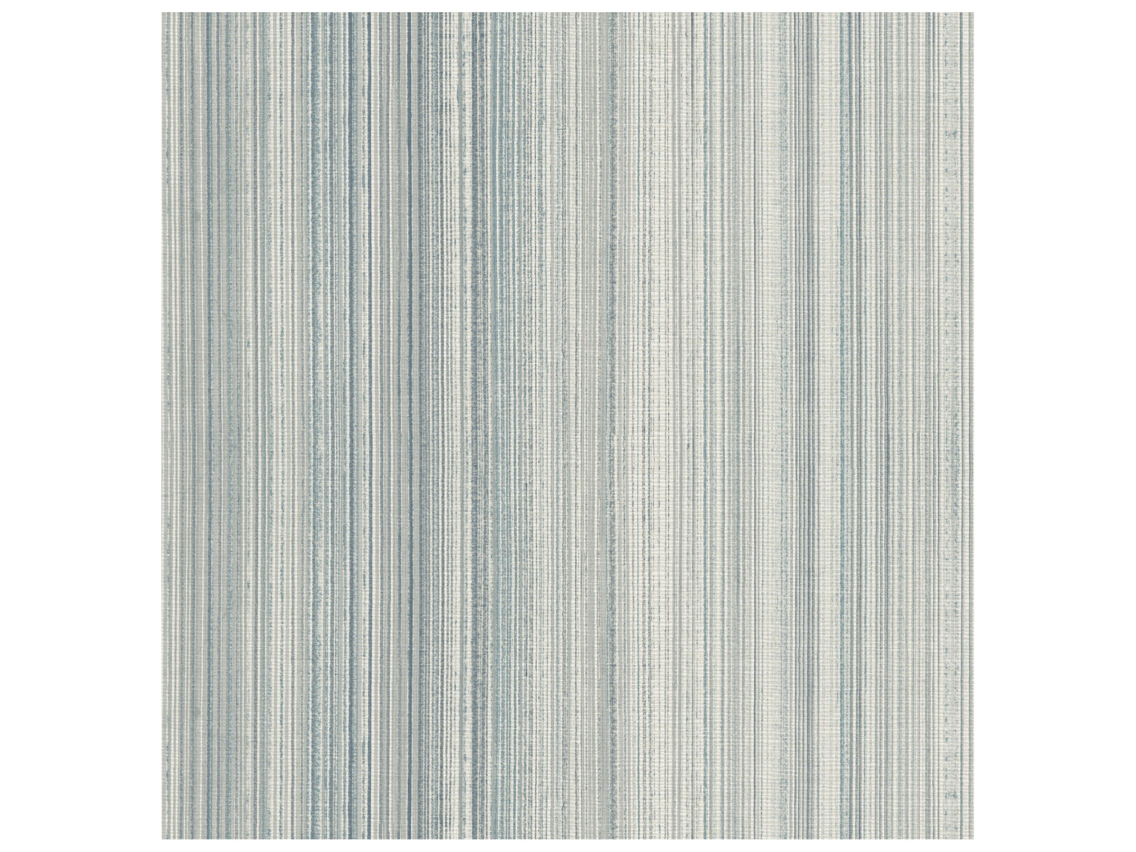 Drew & Jonathan Home Fifth Edition Blue Ombre Stripe Wallpaper
