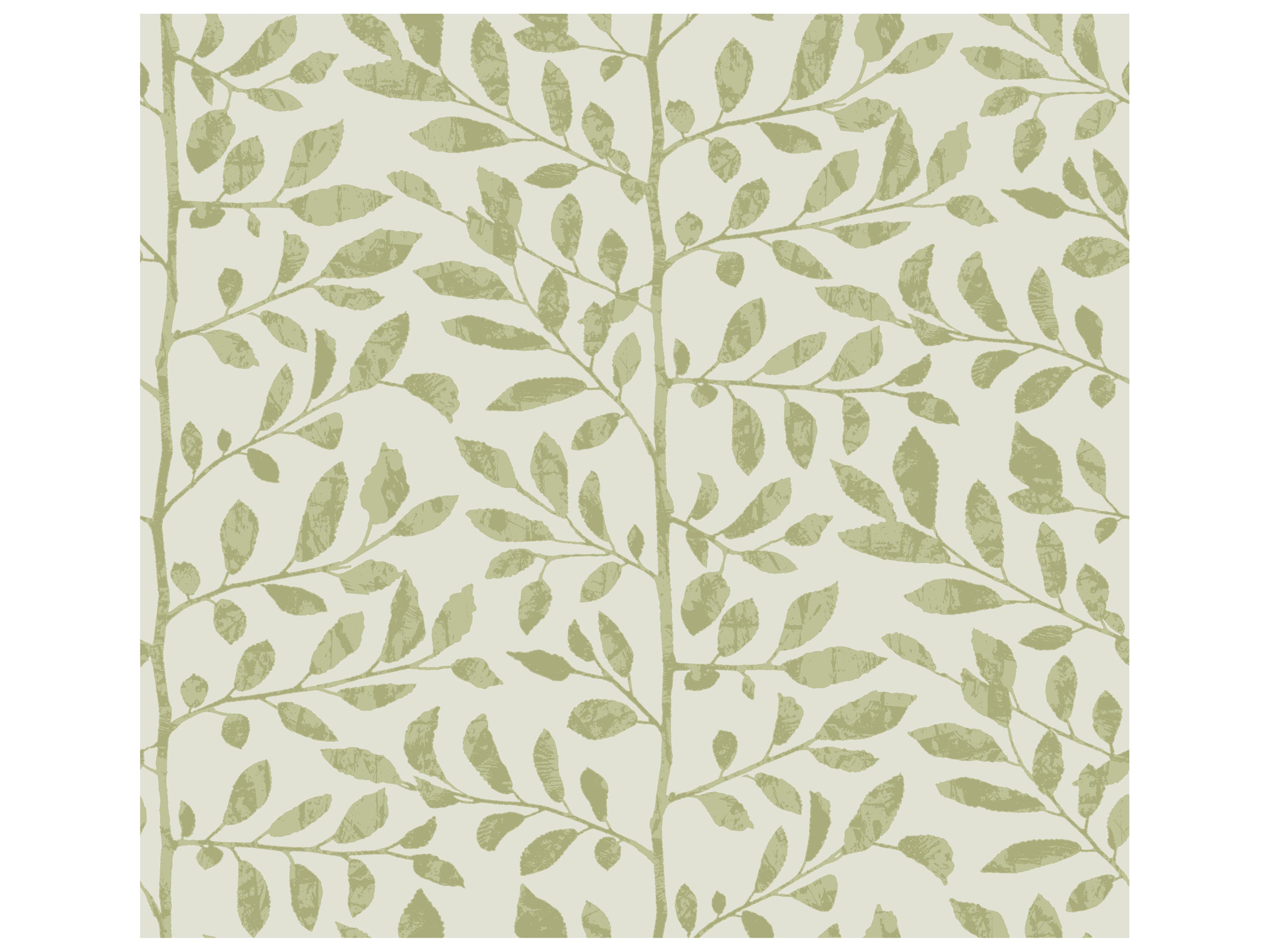 Drew & Jonathan Home Fifth Edition Sage Sapling Wallpaper
