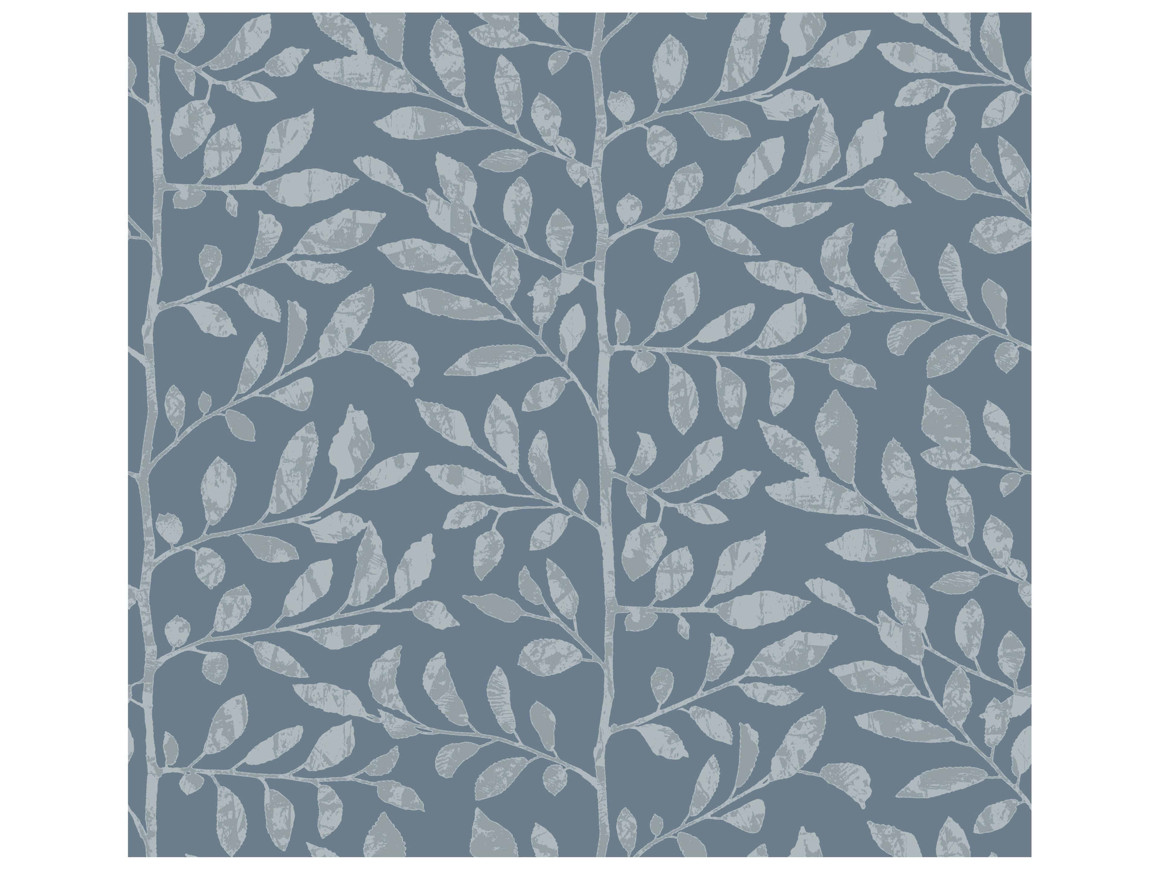 Drew & Jonathan Home Fifth Edition Blue Sapling Wallpaper