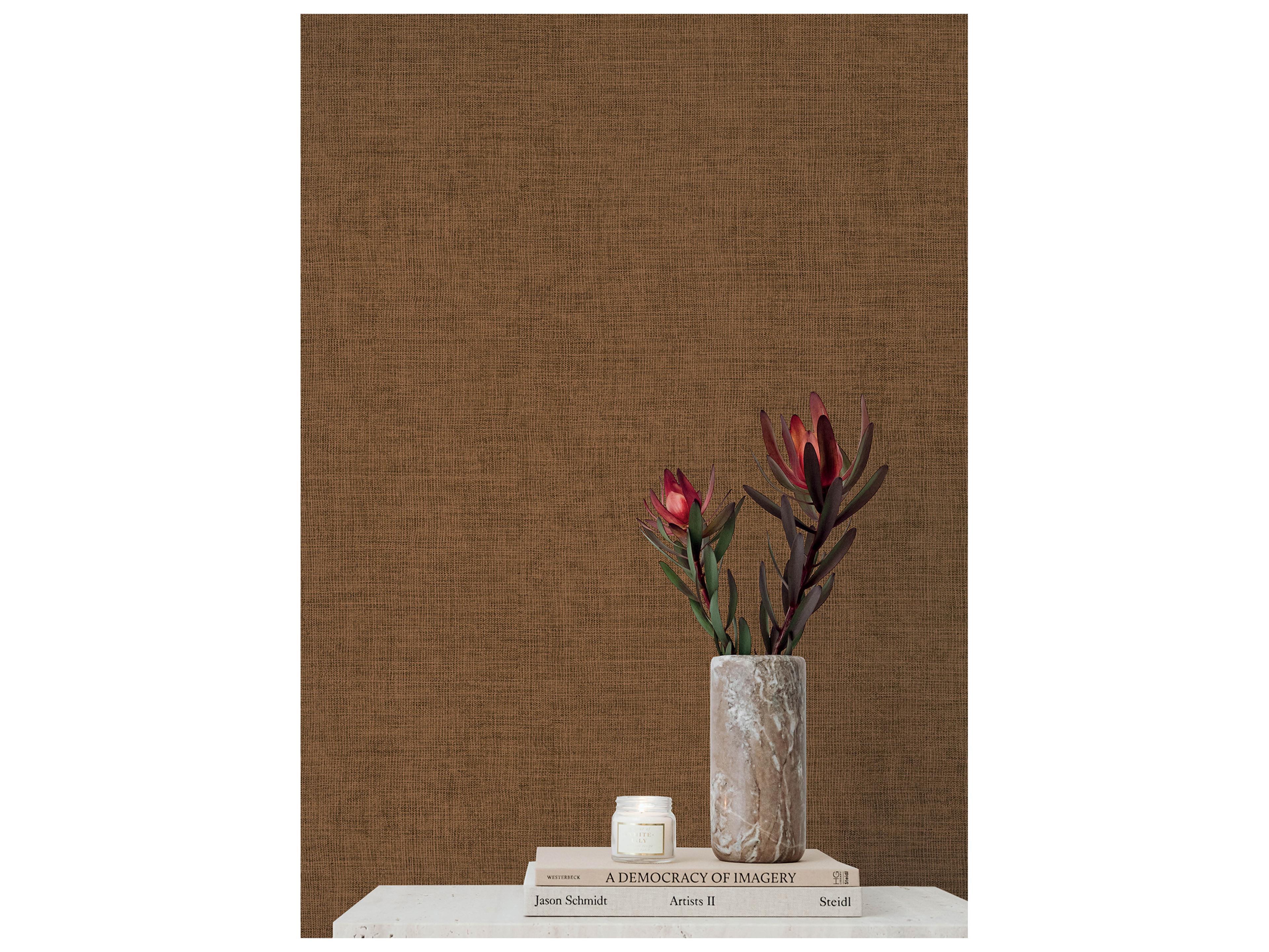 York Wallcoverings Portofino Copper Wallpaper