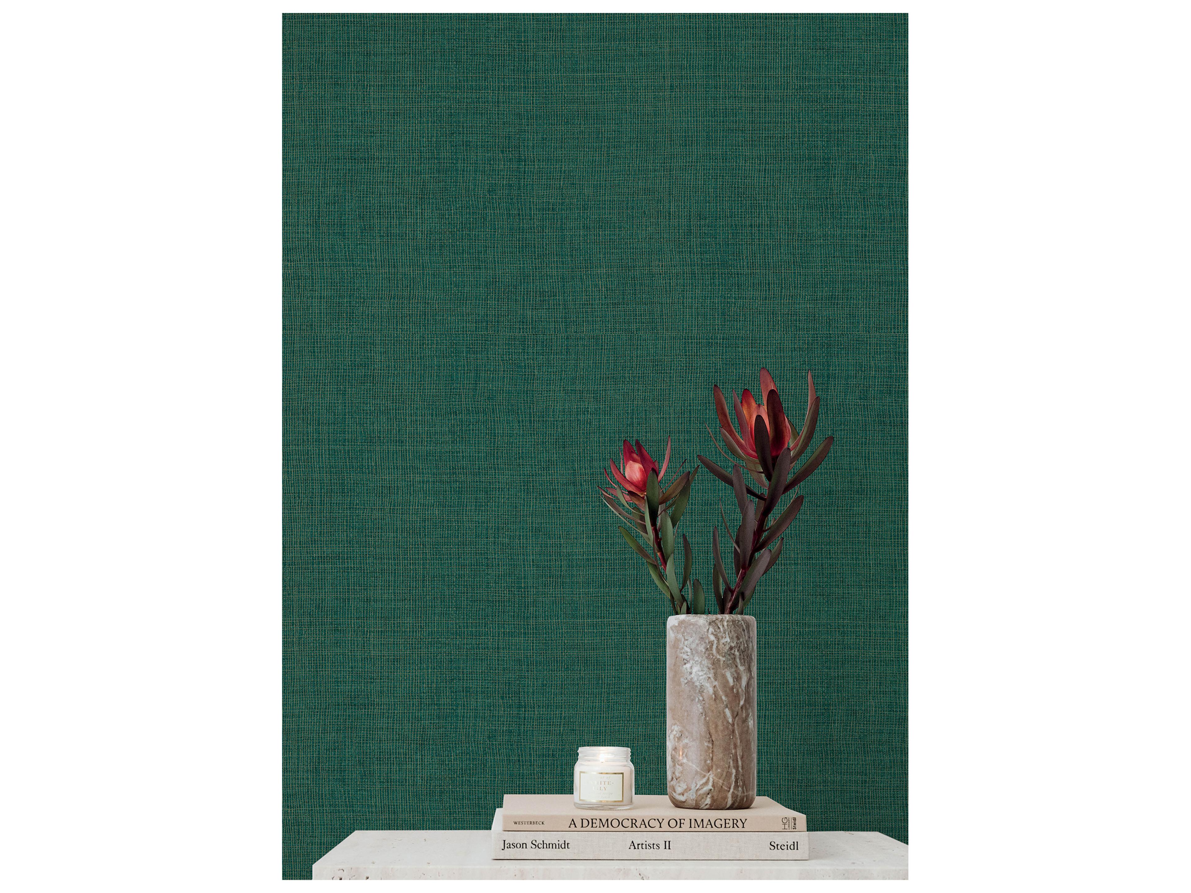 York Wallcoverings Portofino Evergreen Wallpaper