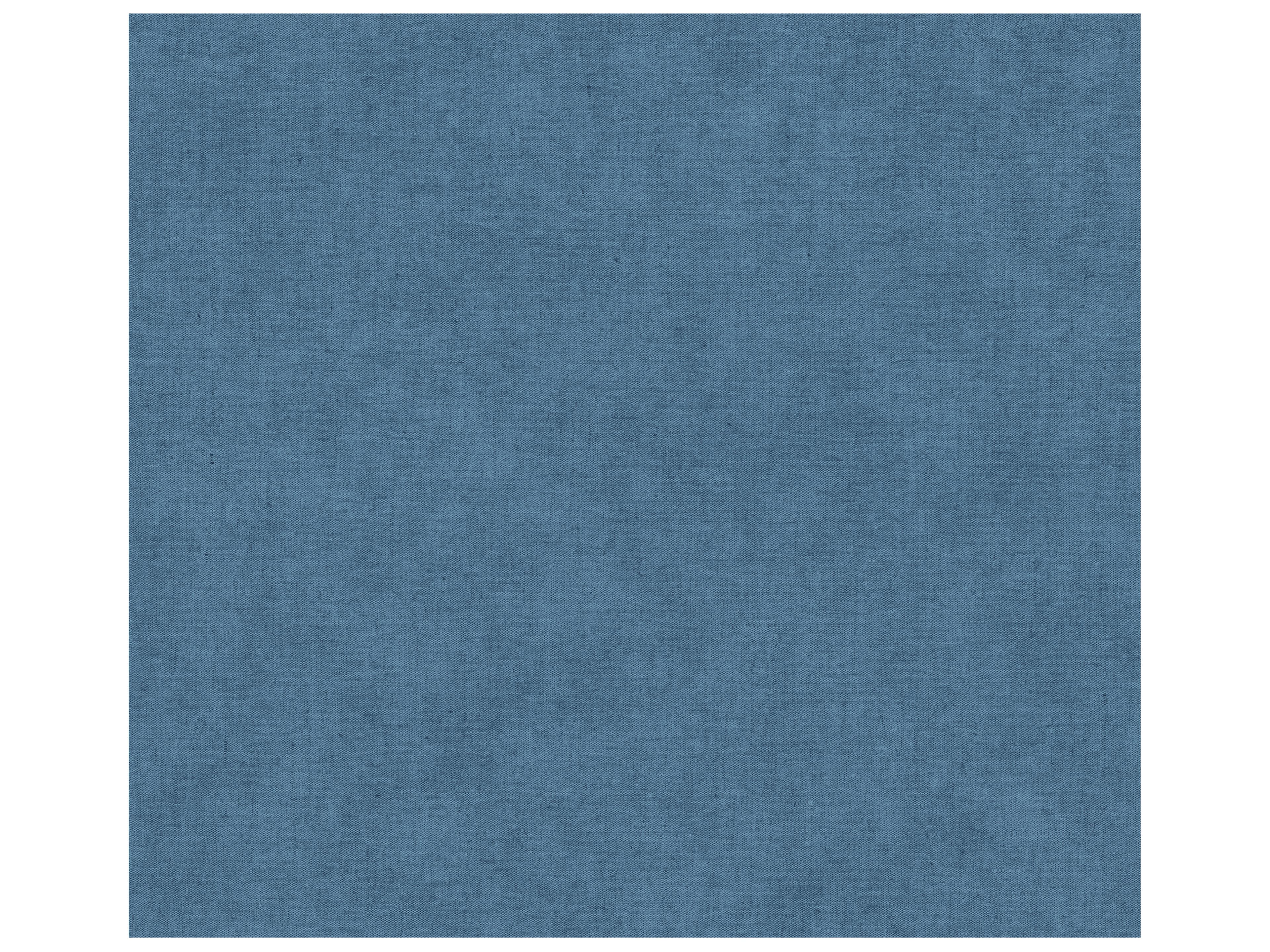 Portofino Denim Faux Linen Wallpaper