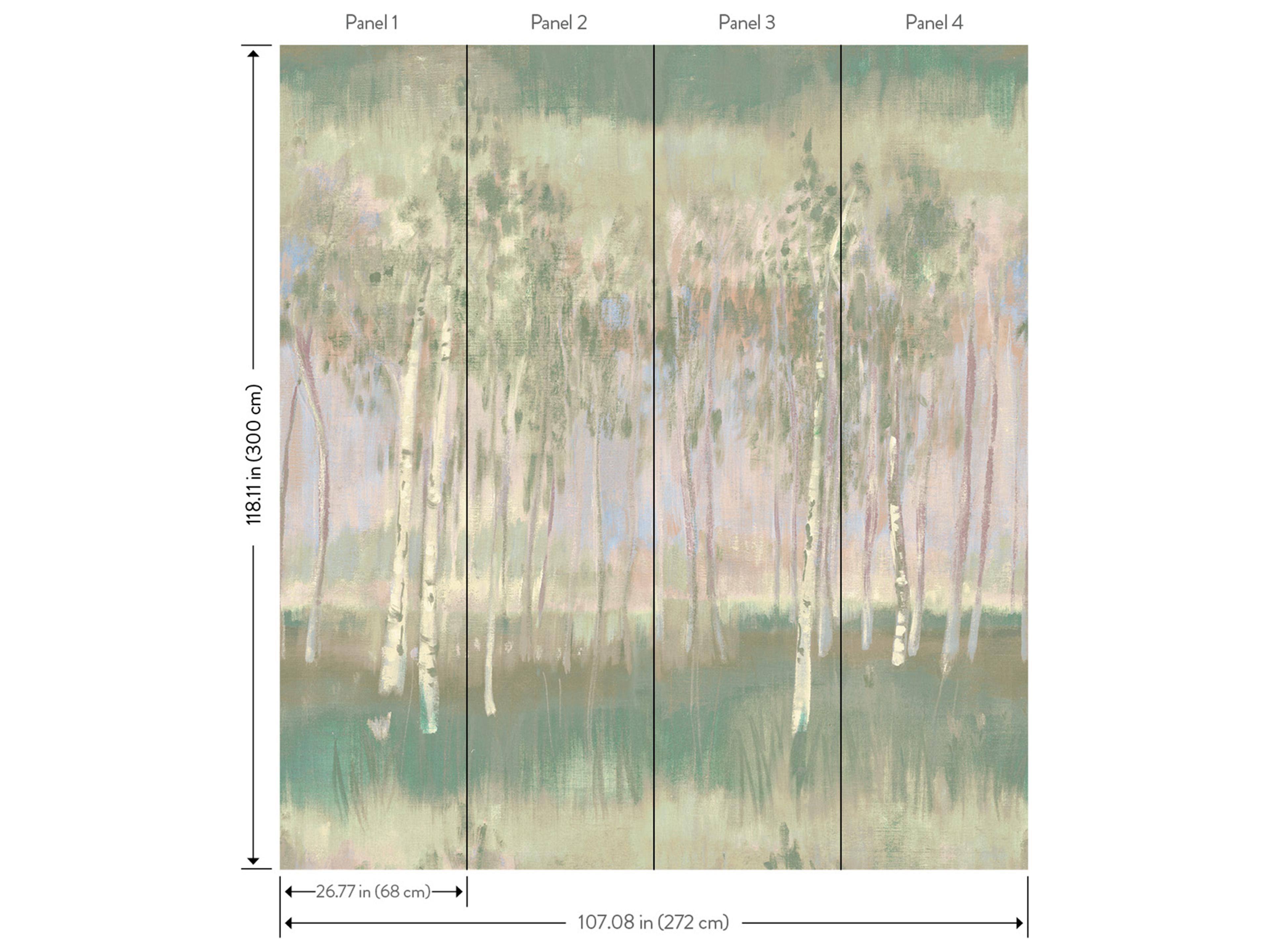 York Wallcoverings Portofino Multicolor Wall Mural