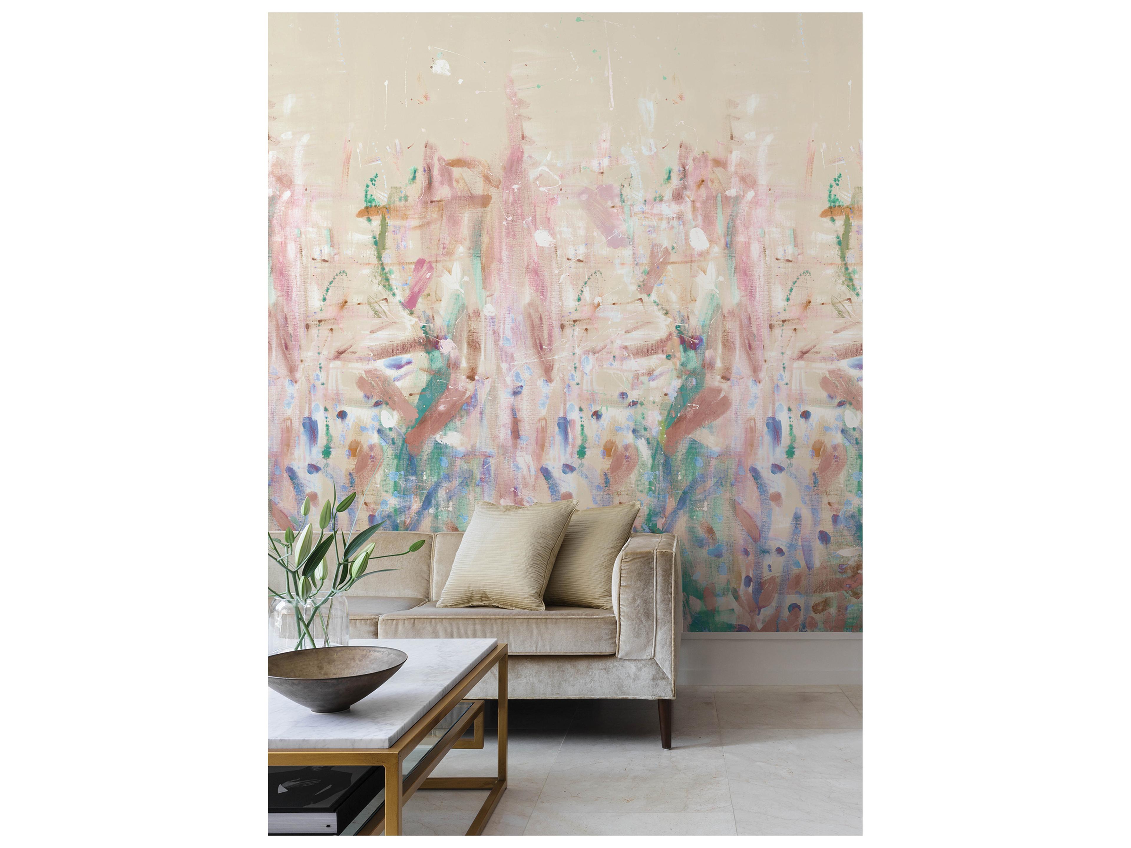 York Wallcoverings Portofino Pastel Wall Mural