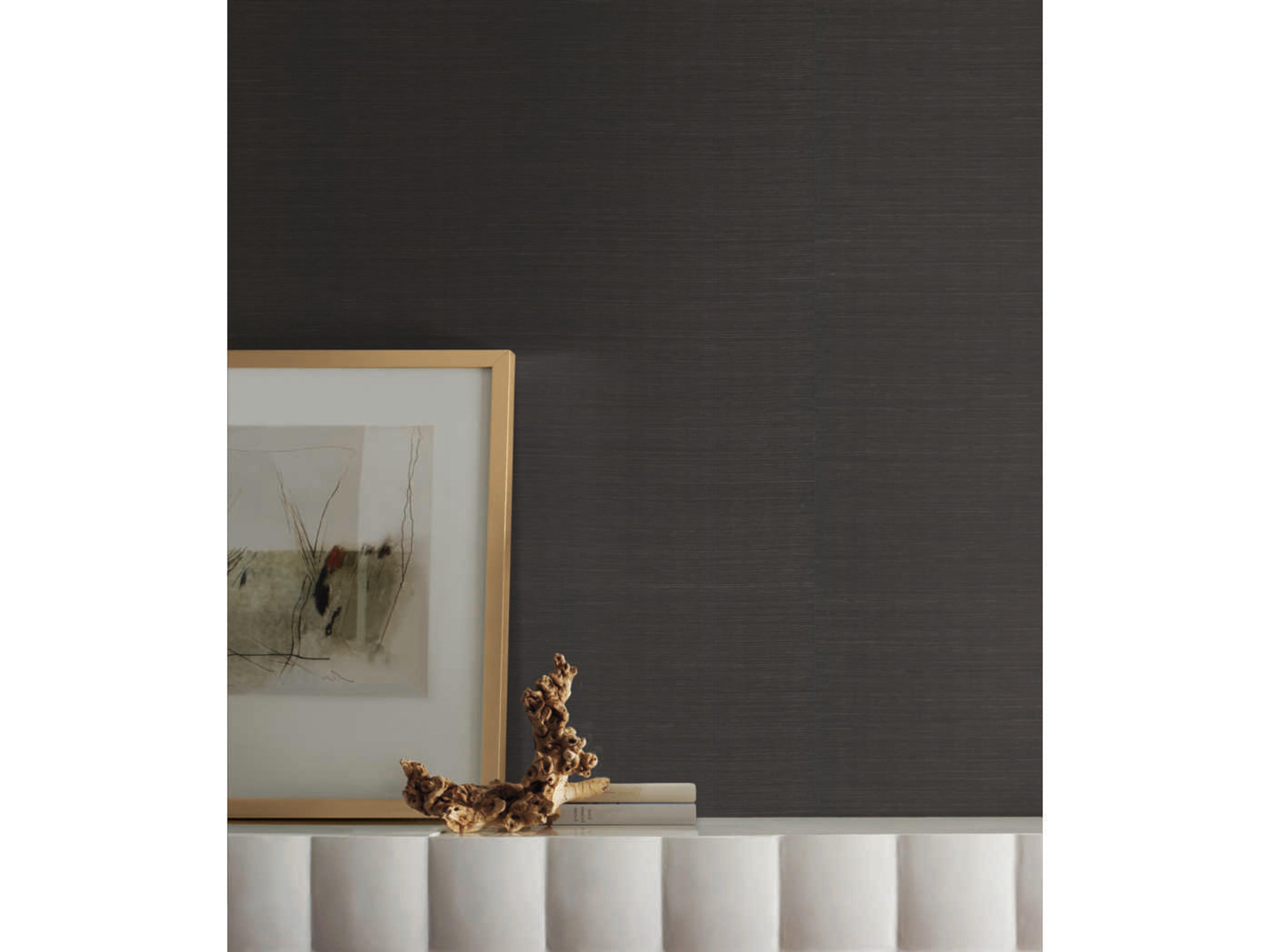York Wallcoverings Grasscloth Resource Library Blacks Sisal Wallpaper