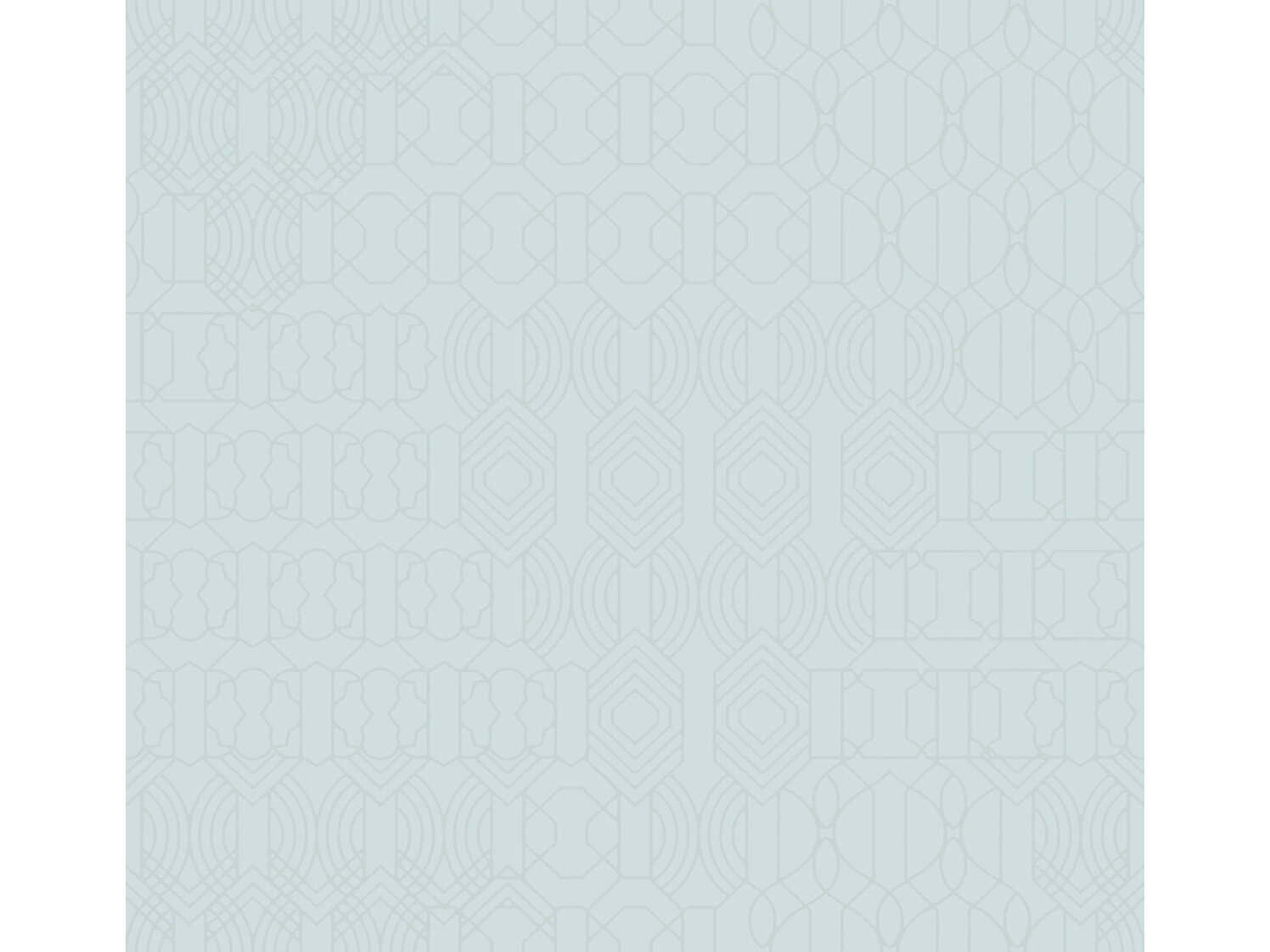 York Wallcoverings Antonina Vella Boho Luxe Light Blue Modern Chandelier Wallpaper