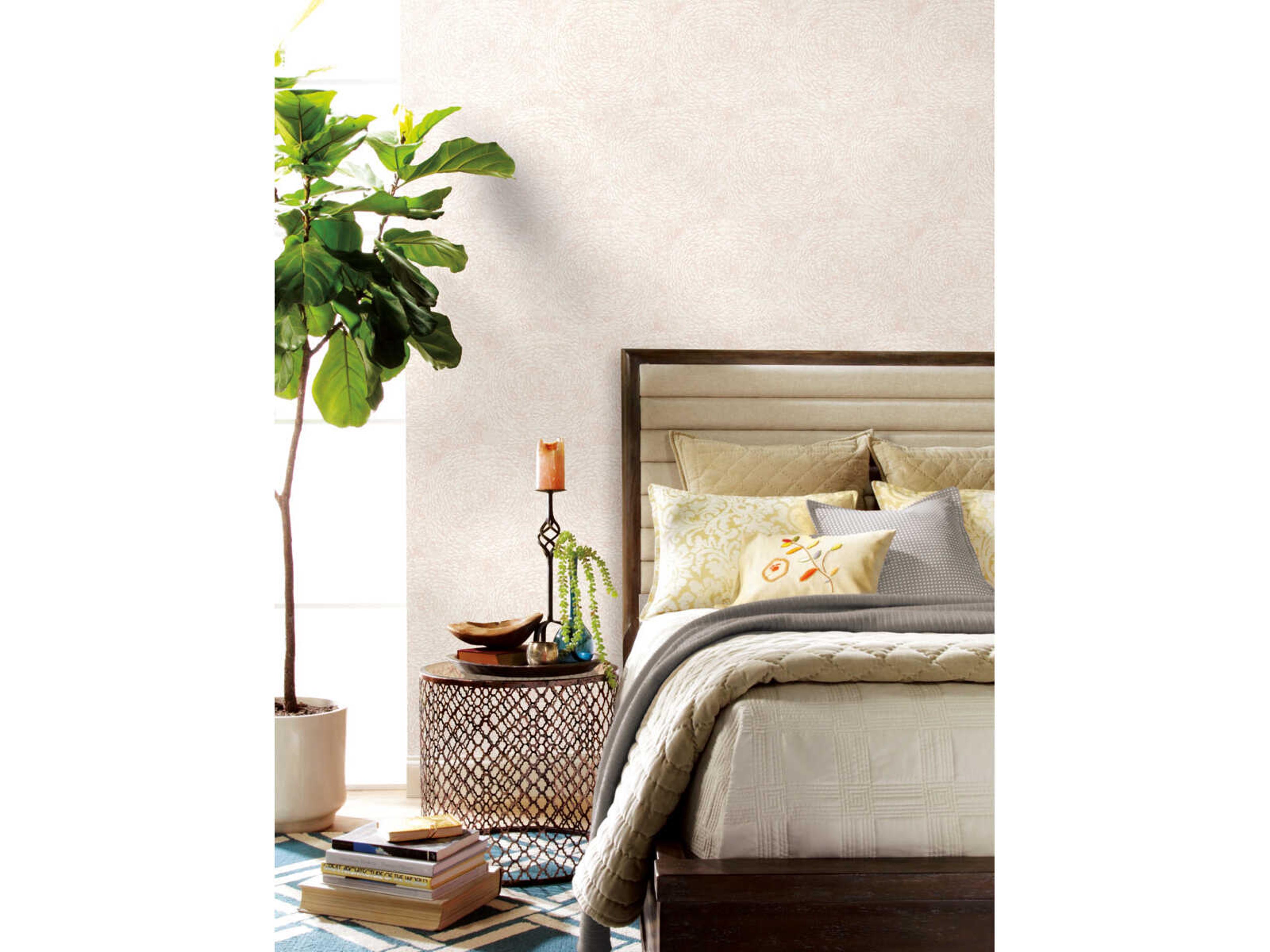 Antonina Vella Boho Luxe Pink Floret Wallpaper