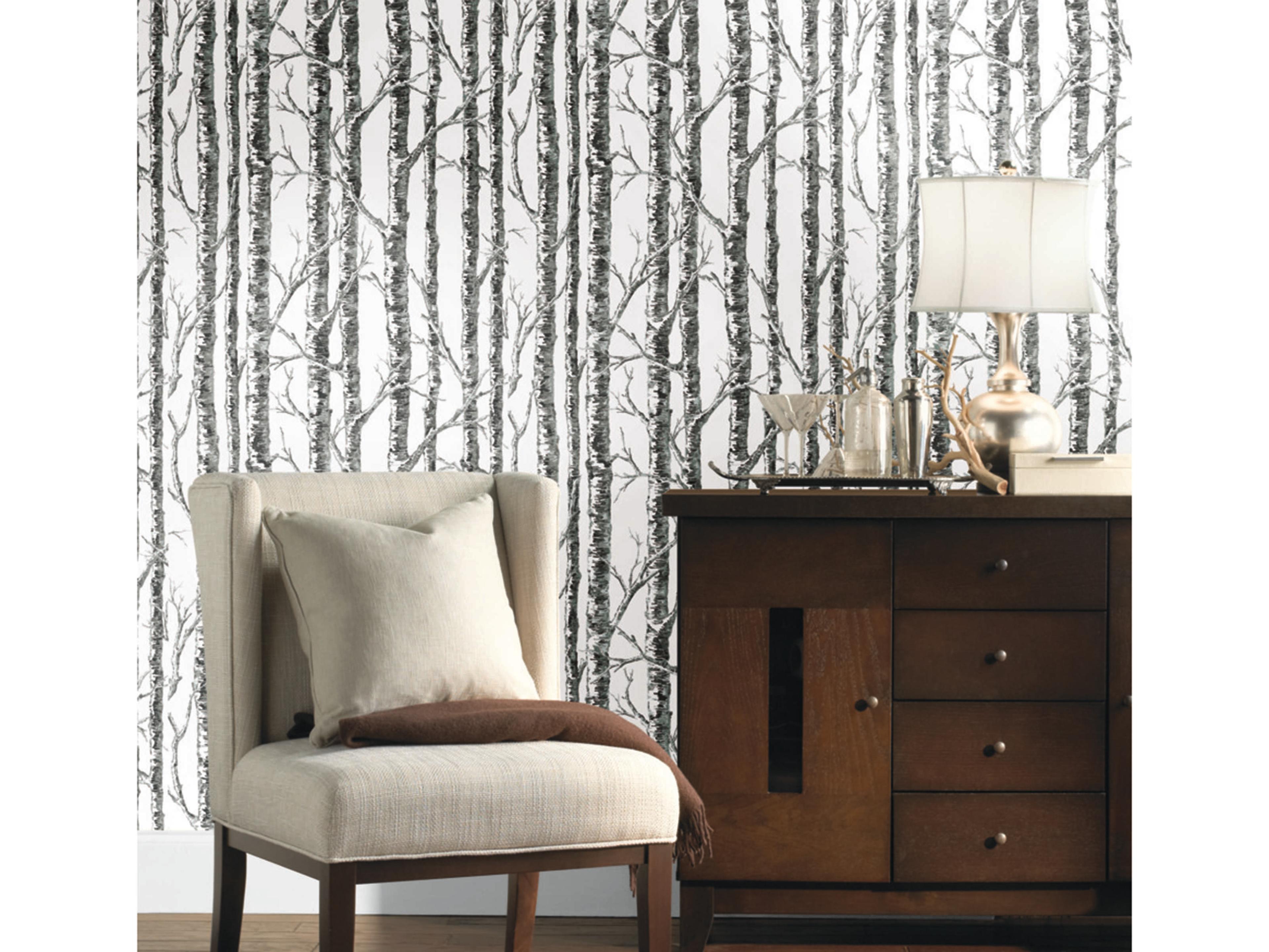 Black & White Resource Library Black White Paper Birch Wallpaper