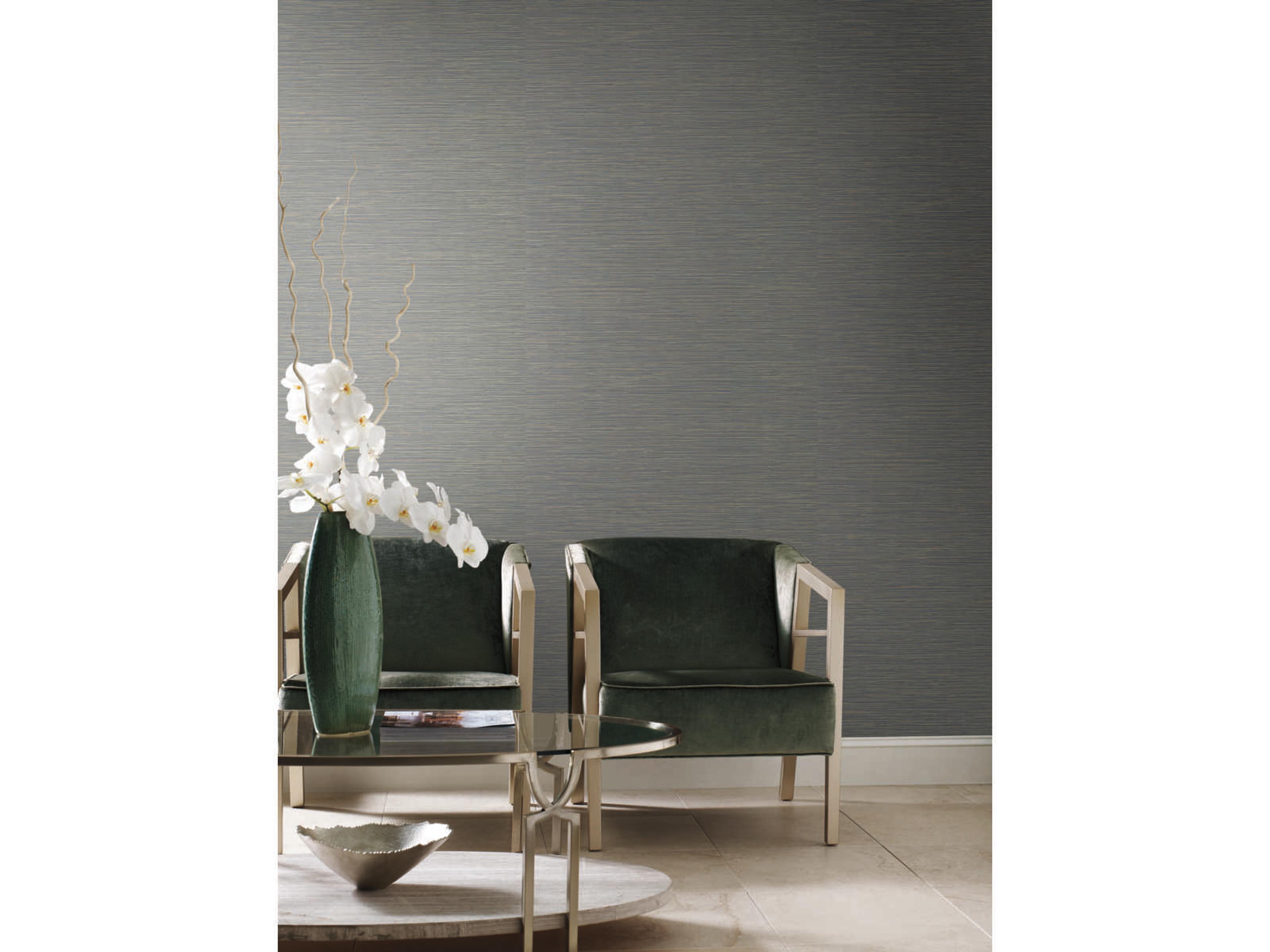 York Wallcoverings Color Digest Beige Ramie Weave Wallpaper