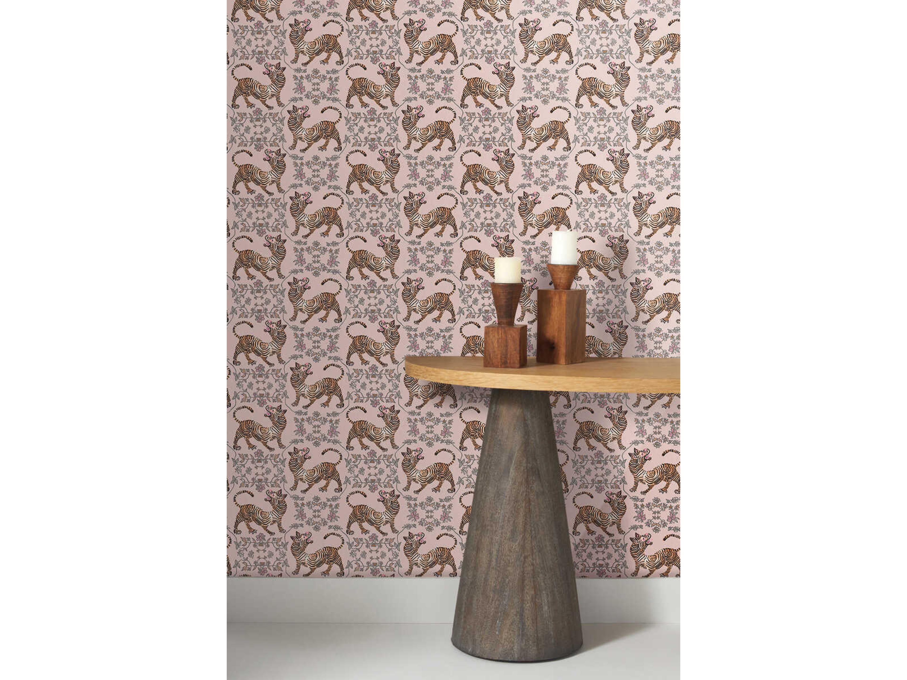 Lemieux et Cie Light Pink Ferrandi Wallpaper