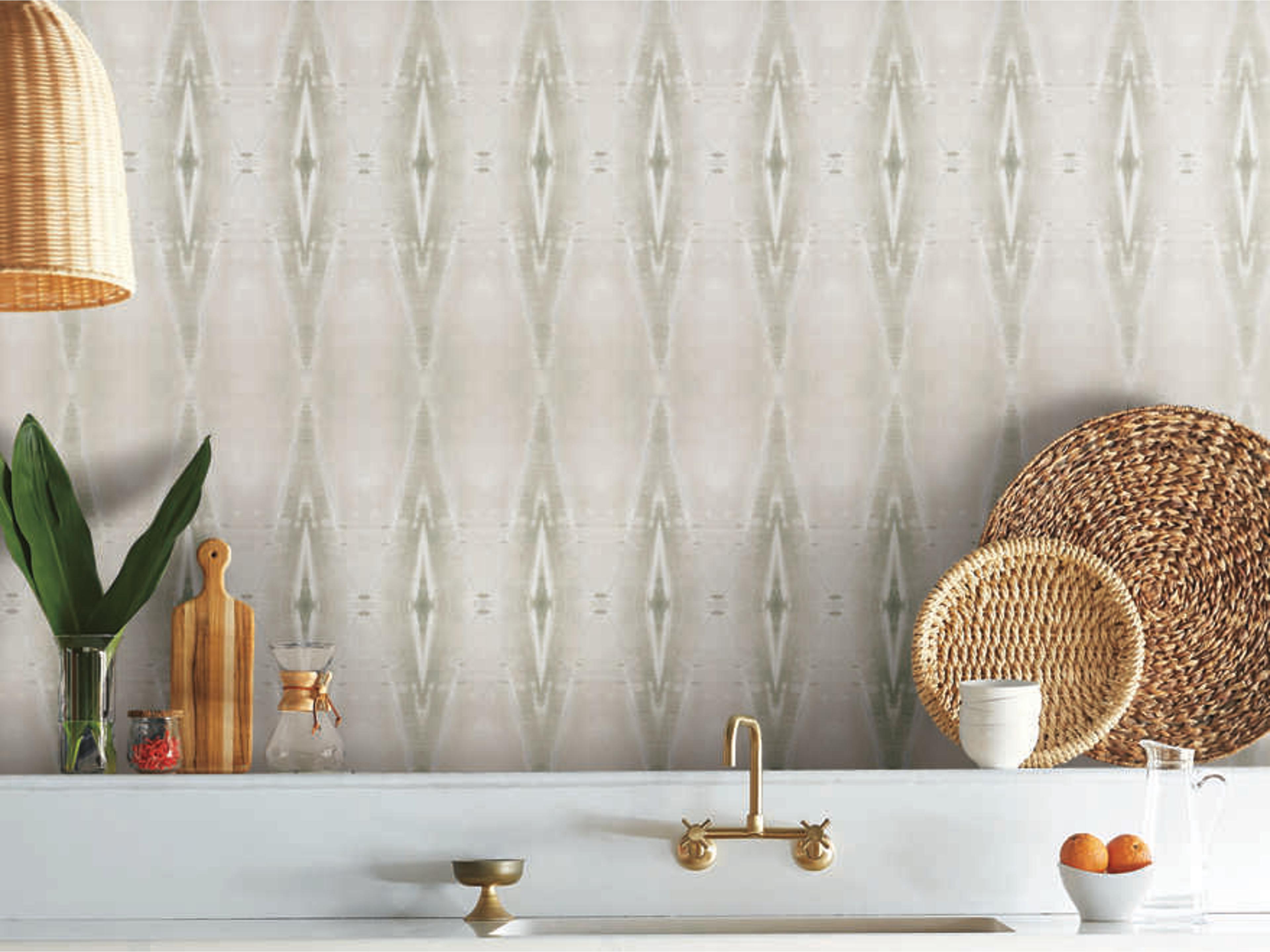 York Wallcoverings Artisan Digest Off White Origin Wallpaper