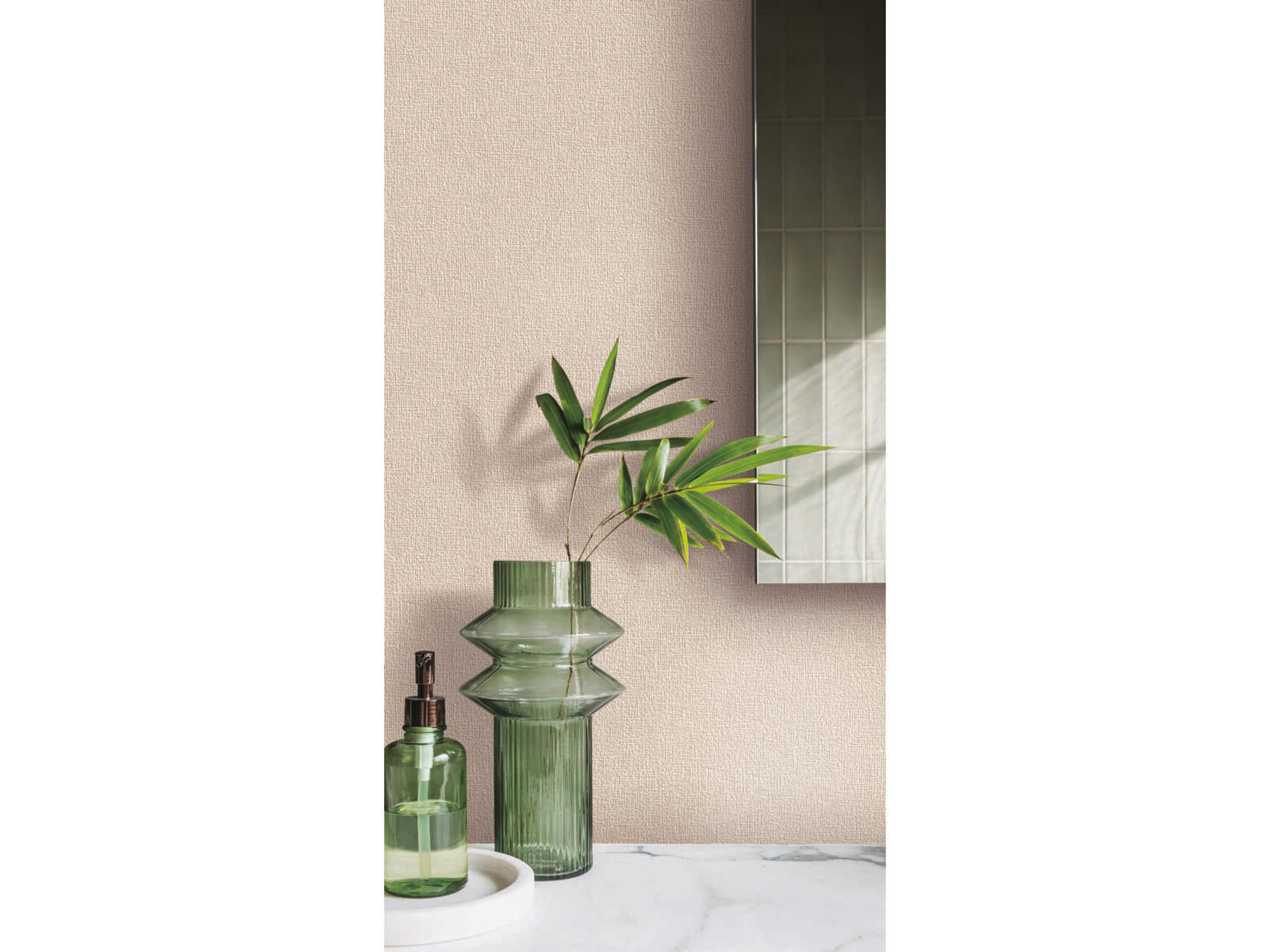 Artisan Digest Beige Gypsy Weave Wallpaper