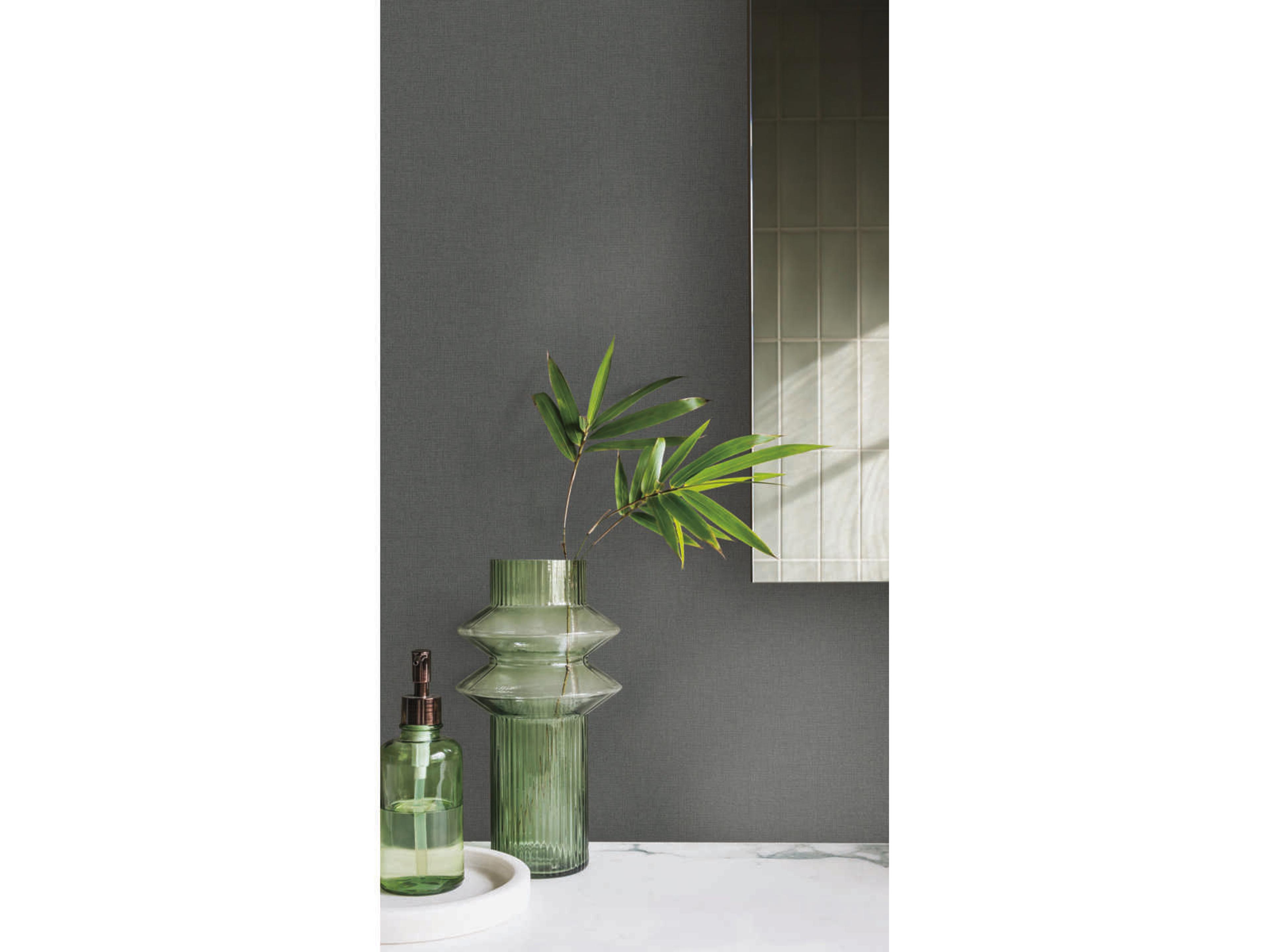 Artisan Digest Black Gypsy Weave Wallpaper