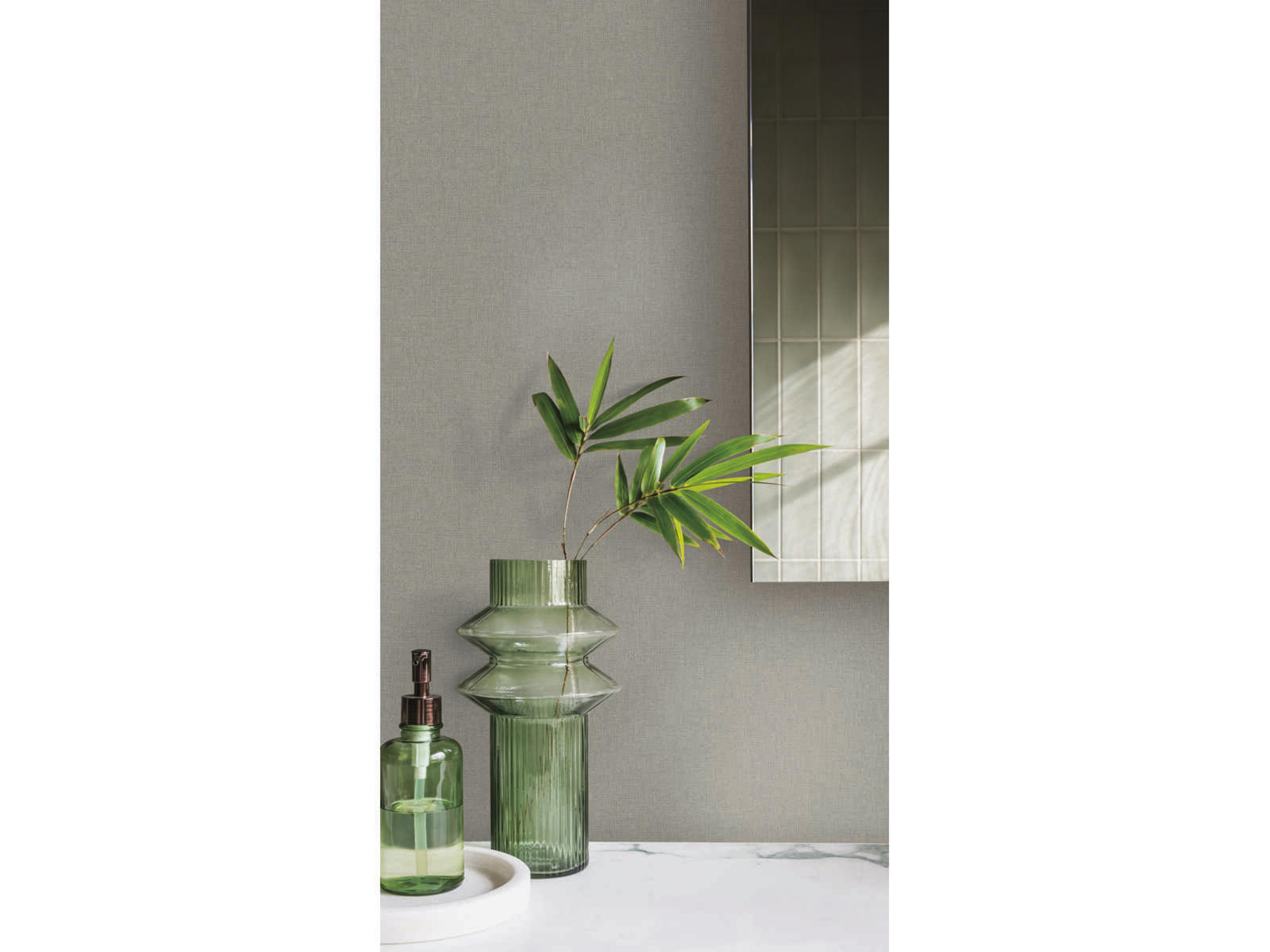 Artisan Digest Brown Gypsy Weave Wallpaper