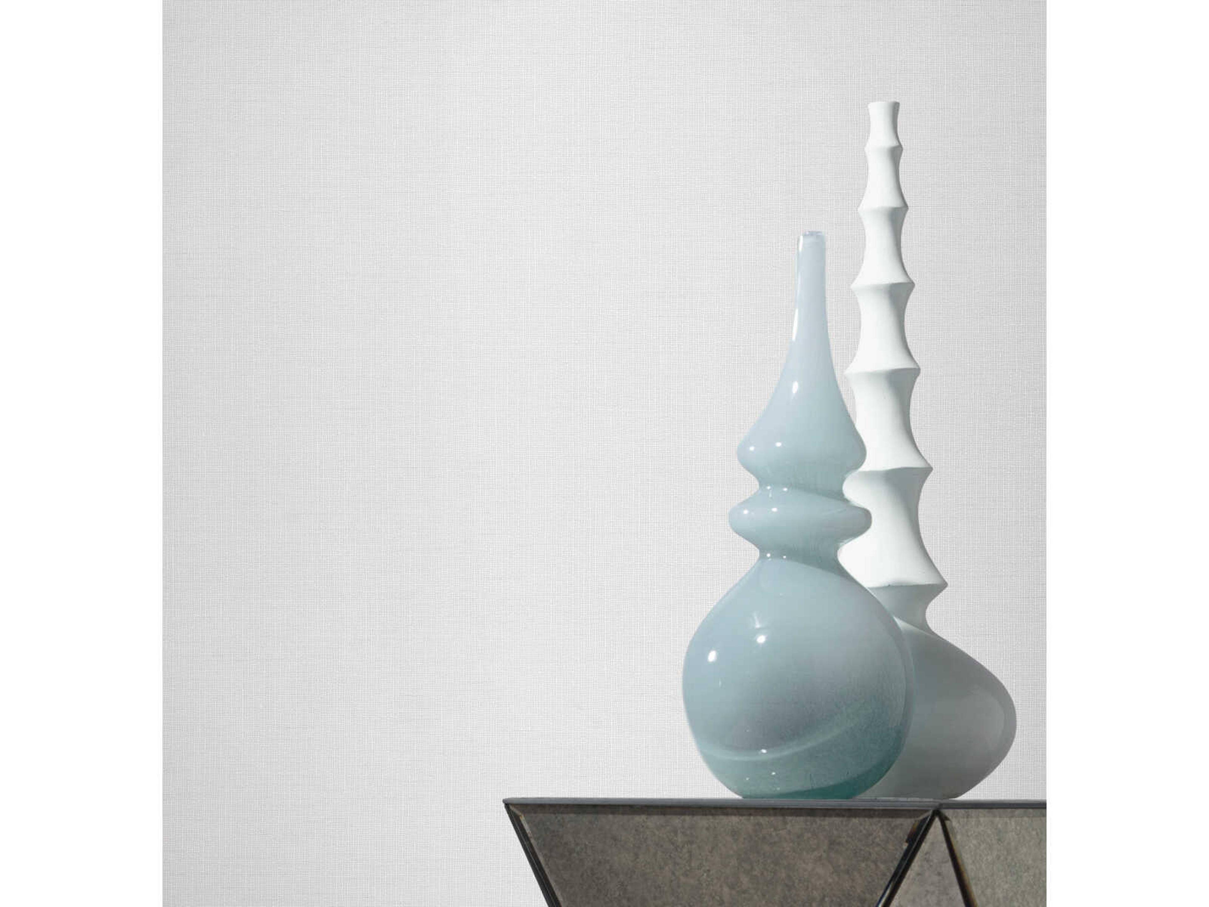 York Wallcoverings Antonina Vella Dazzling Dimensions Volume II White Gossamer Woven Wallpaper