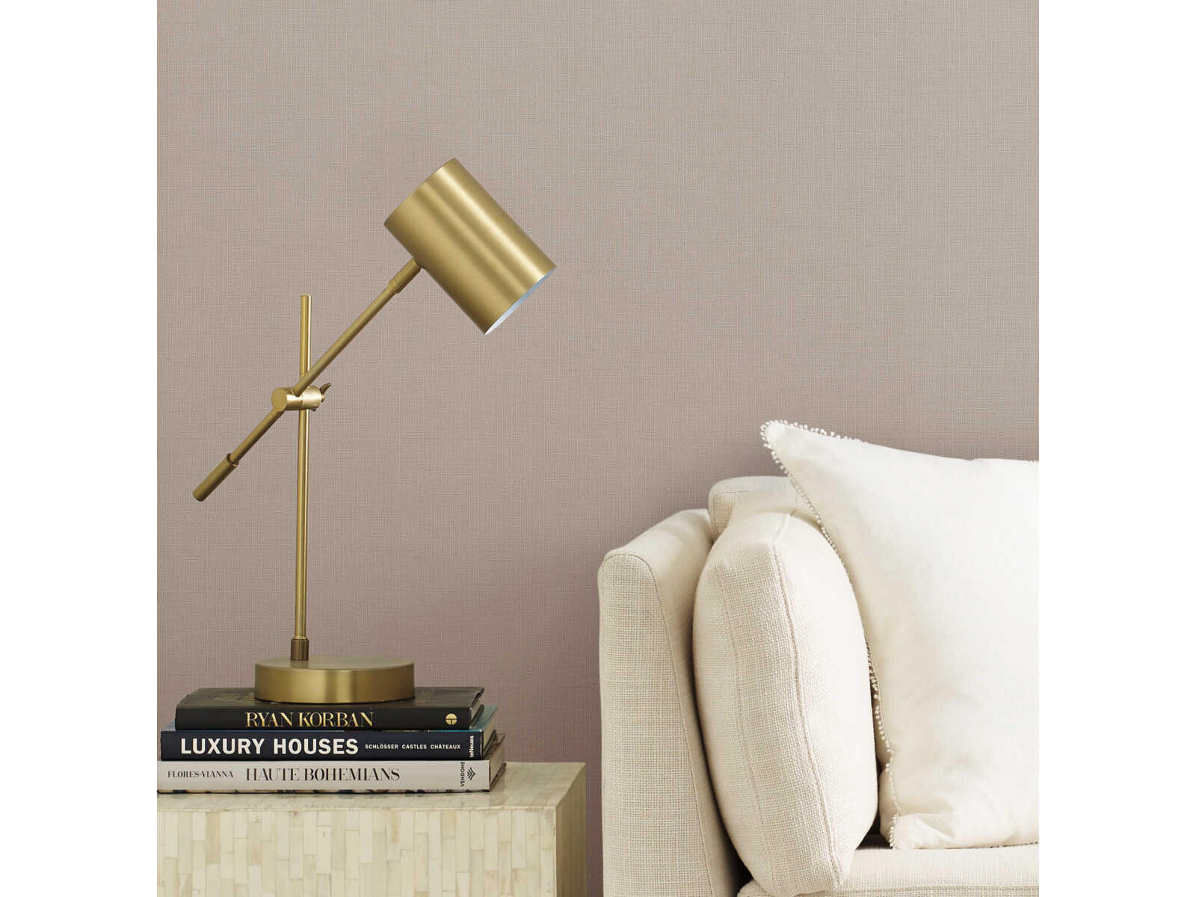 York Wallcoverings Antonina Vella Dazzling Dimensions Volume II Taupe Gossamer Woven Wallpaper