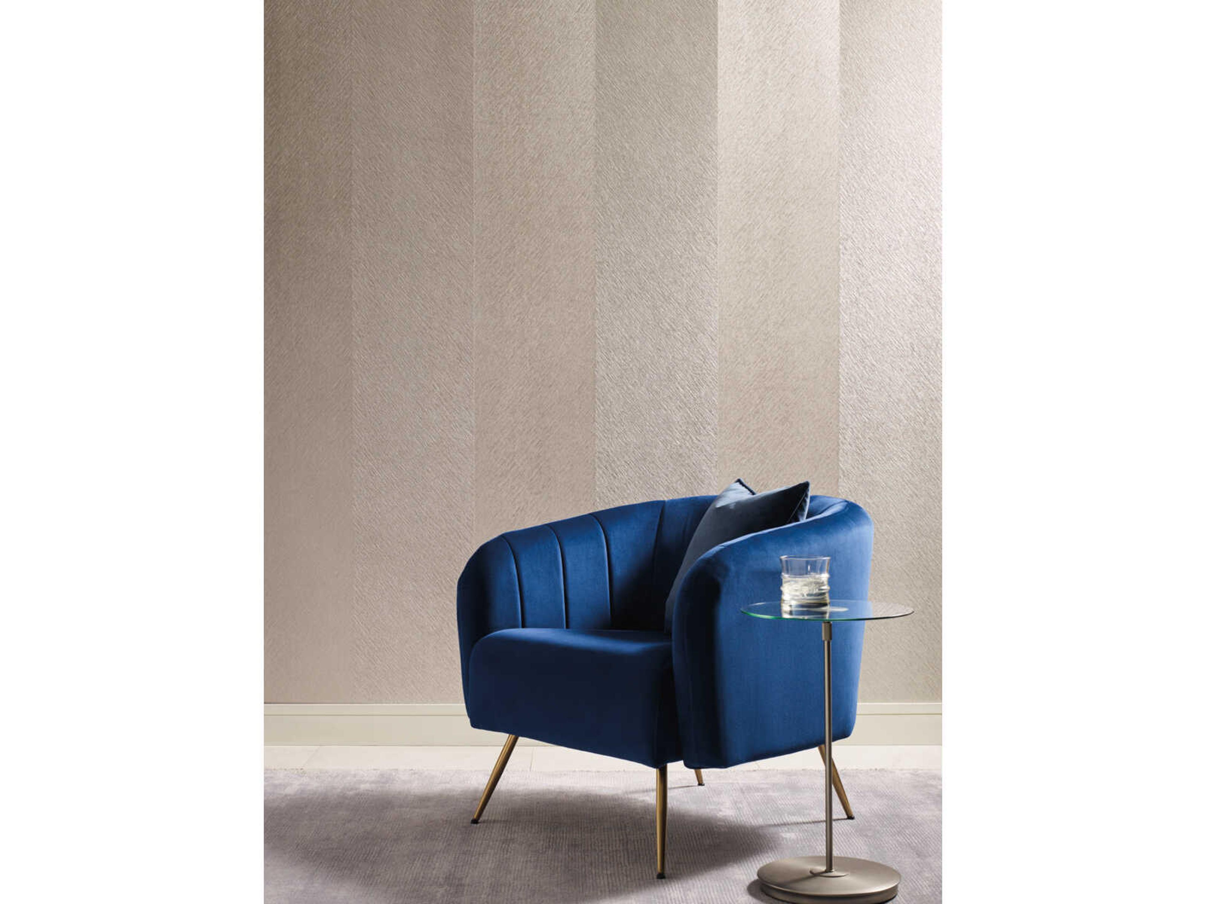 Antonina Vella Dazzling Dimensions Volume II Cream Etched Chevron Wallpaper