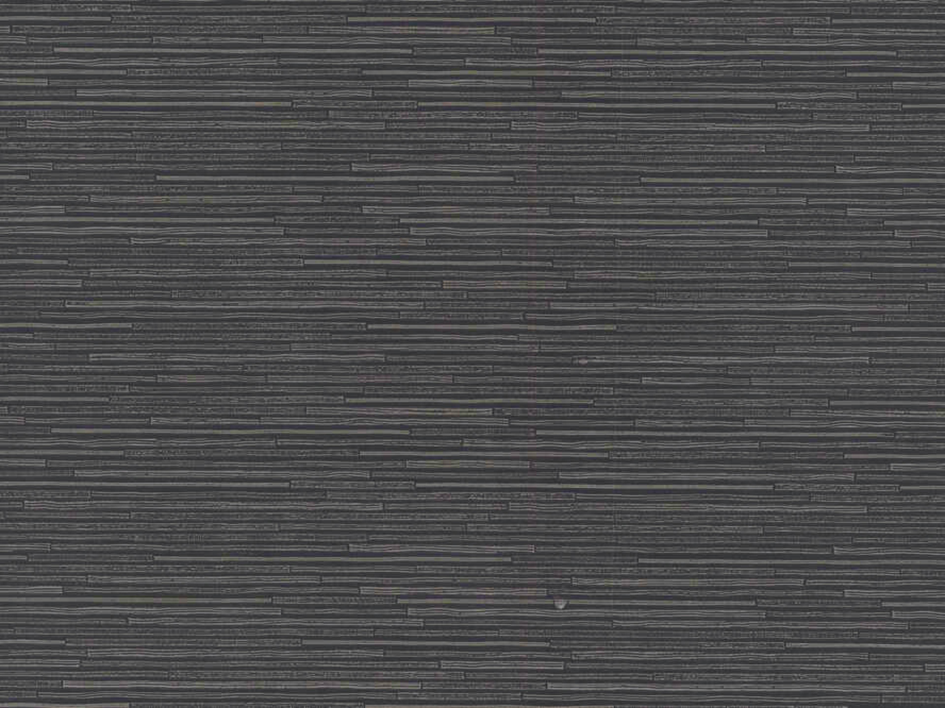 York Wallcoverings Antonina Vella Dazzling Dimensions Volume II Black & Silver Metallic Ribbon Bamboo Wallpaper
